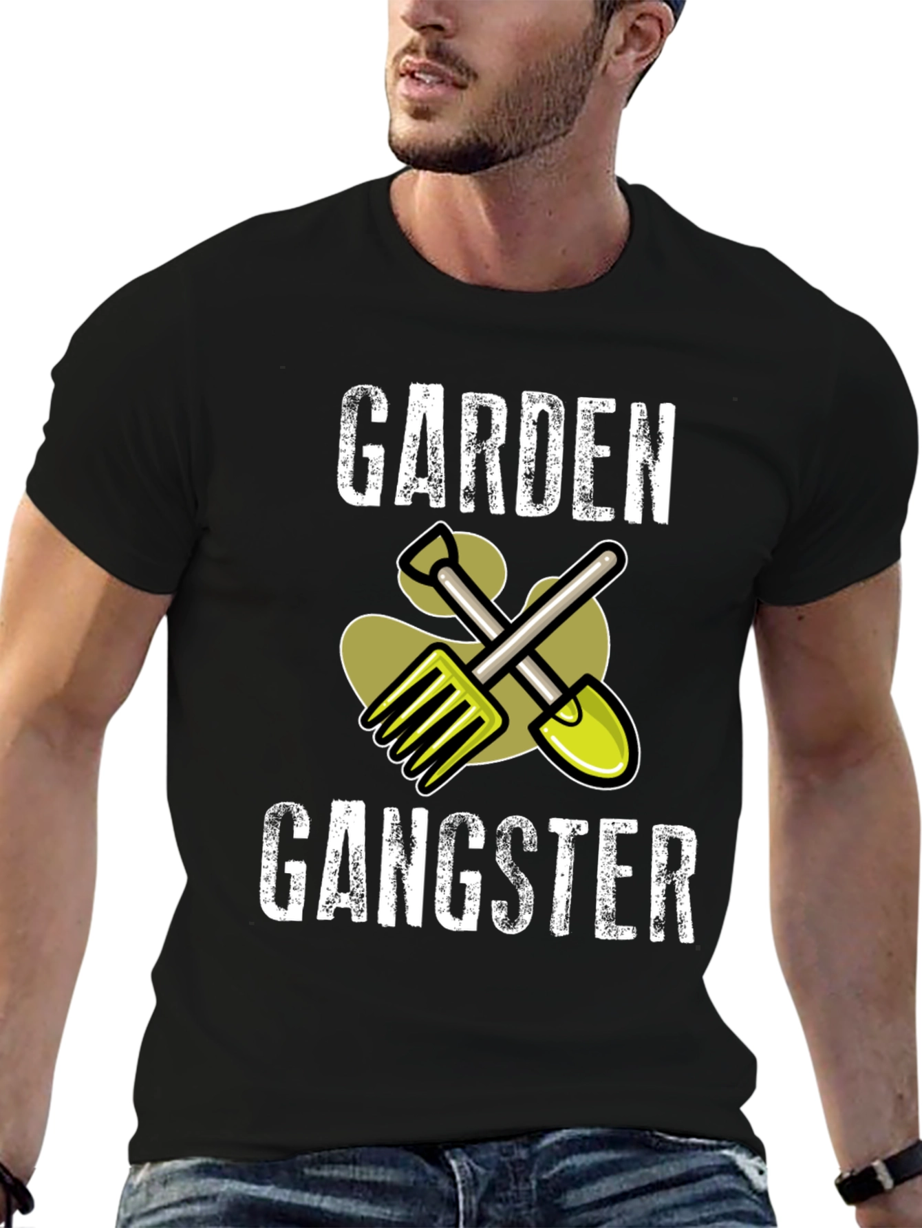 Garden Gangster T-Shirt - Funny Gardening Tee
