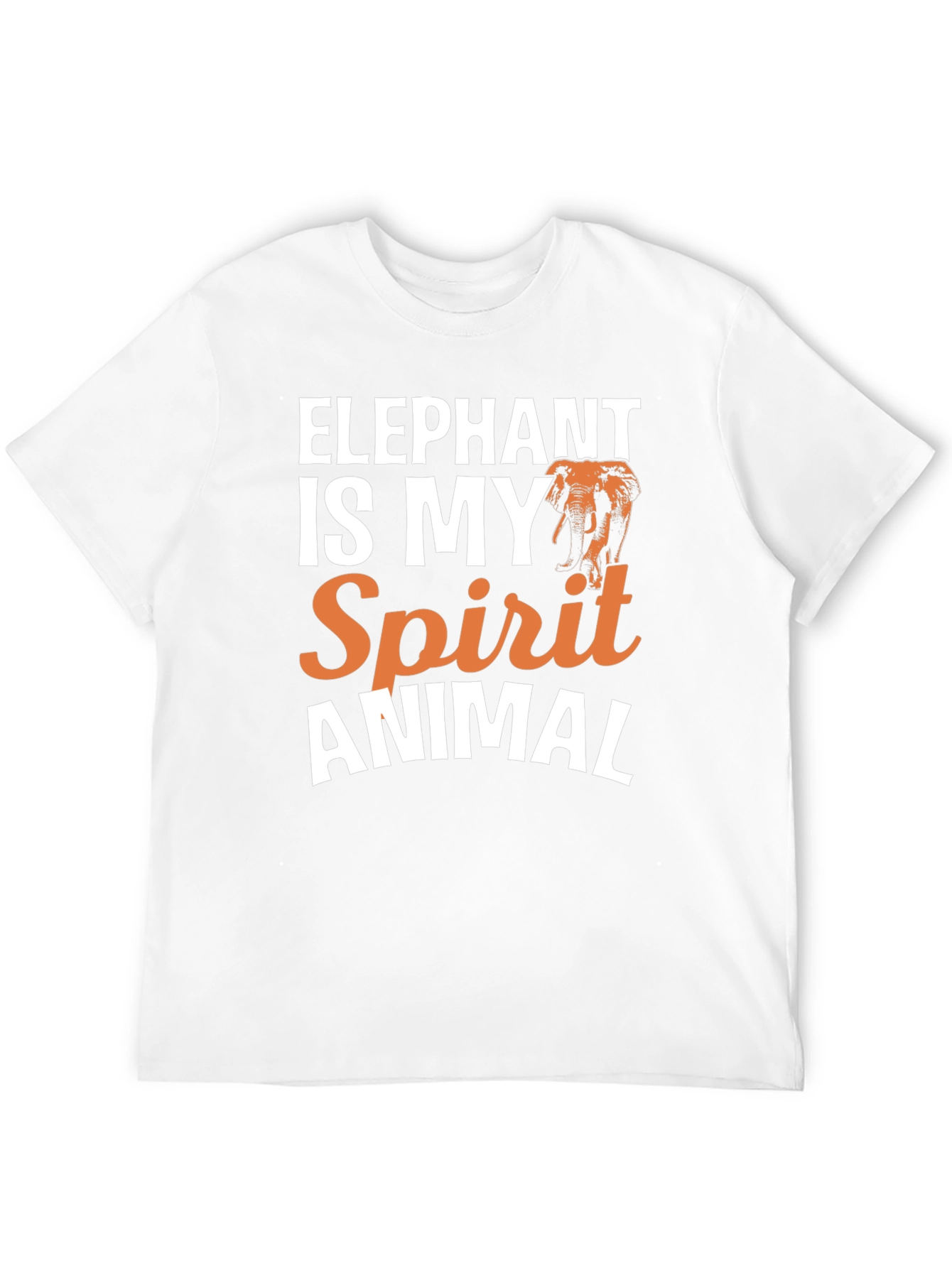 Elephant Spirit Animal Graphic T-Shirt