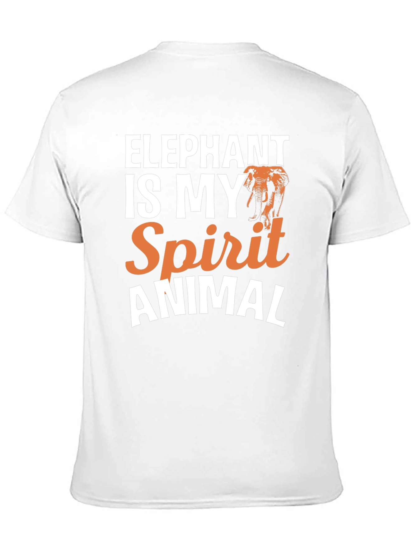 Elephant Spirit Animal Graphic T-Shirt
