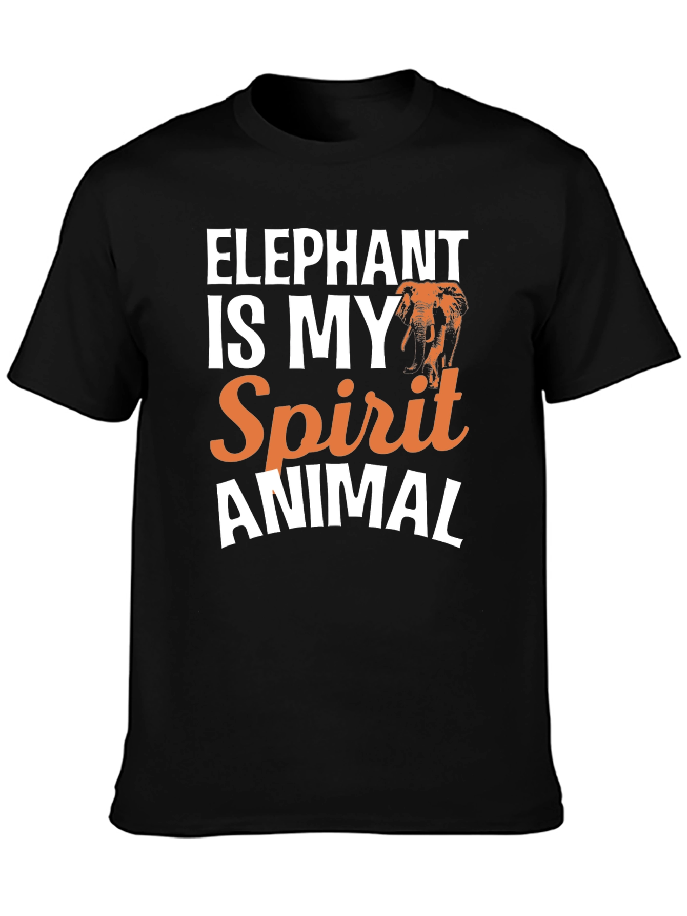 Elephant Spirit Animal Graphic T-Shirt