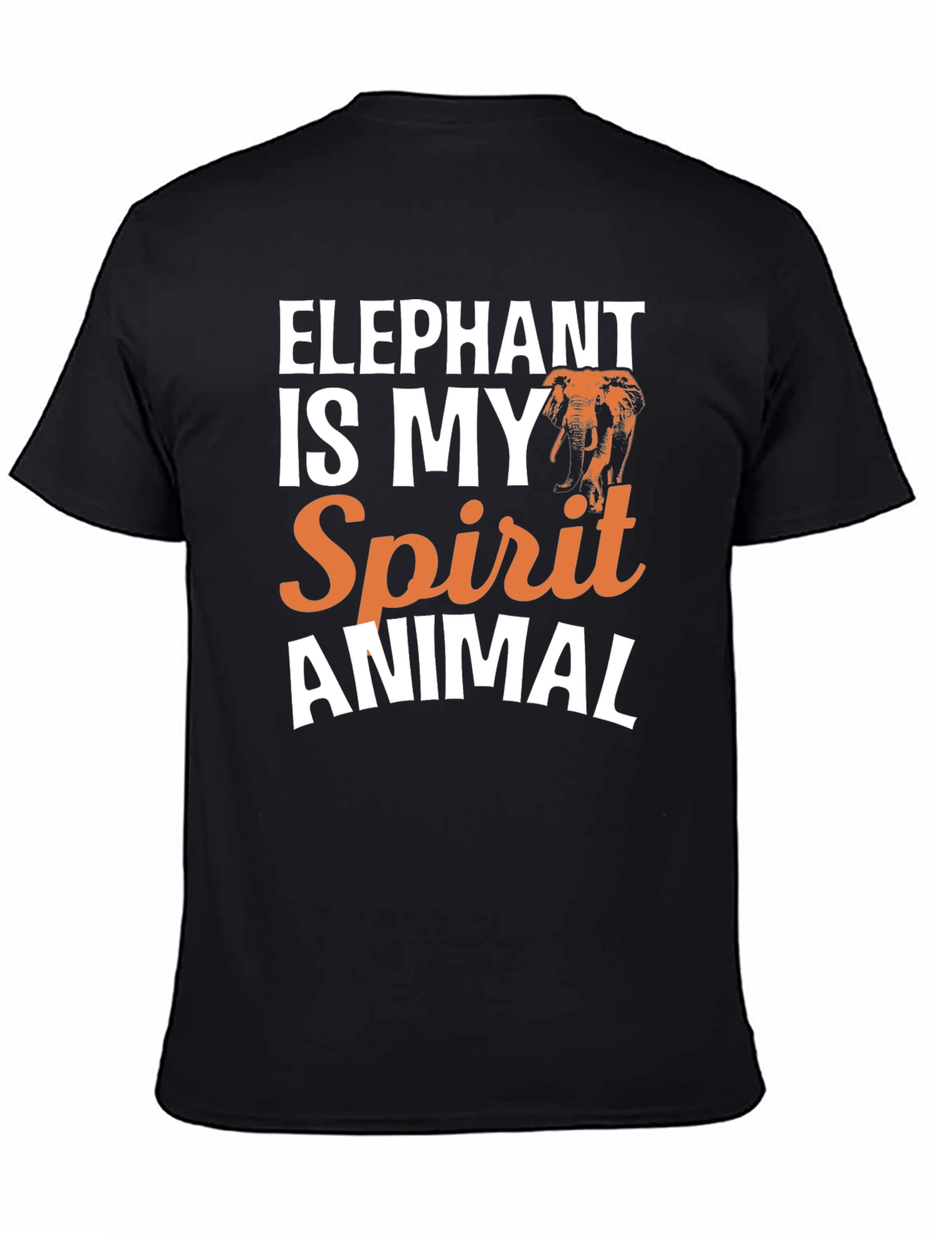 Elephant Spirit Animal Graphic T-Shirt