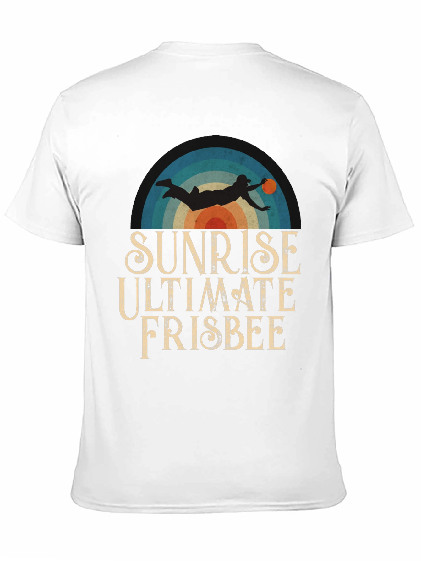 Sunrise Ultimate Frisbee Graphic T-Shirt