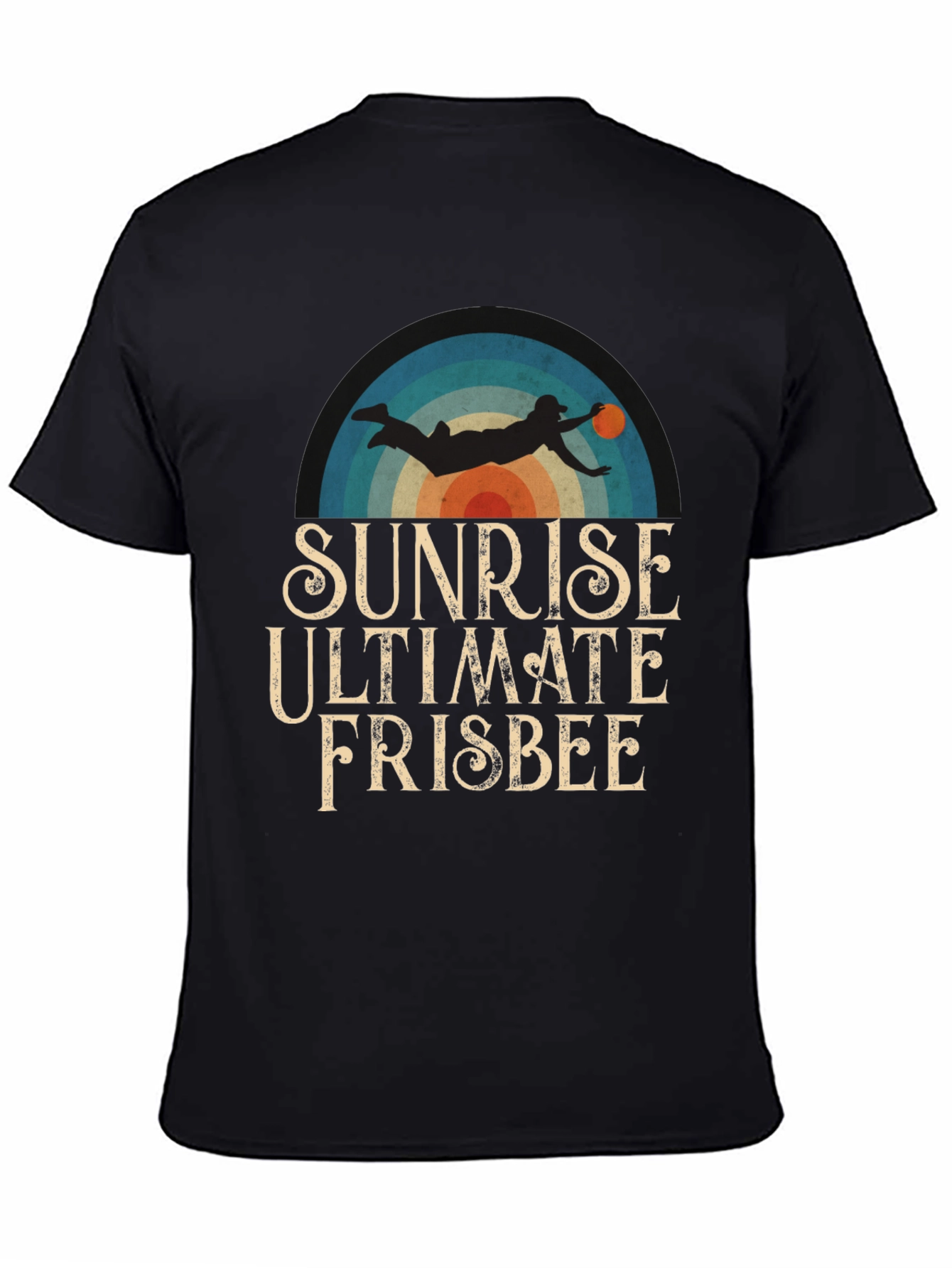 Sunrise Ultimate Frisbee Graphic T-Shirt