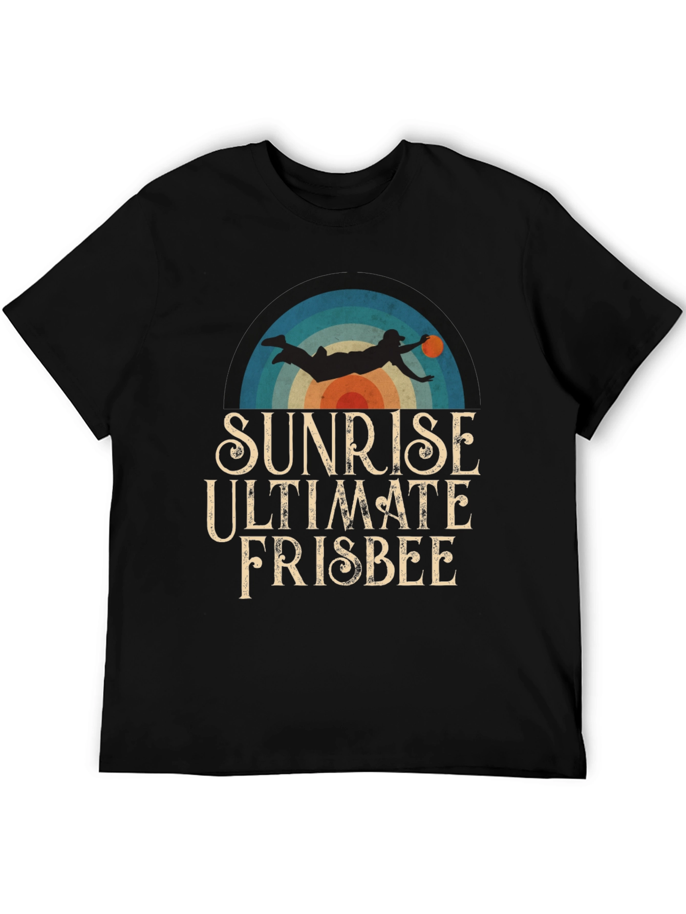 Sunrise Ultimate Frisbee Graphic T-Shirt