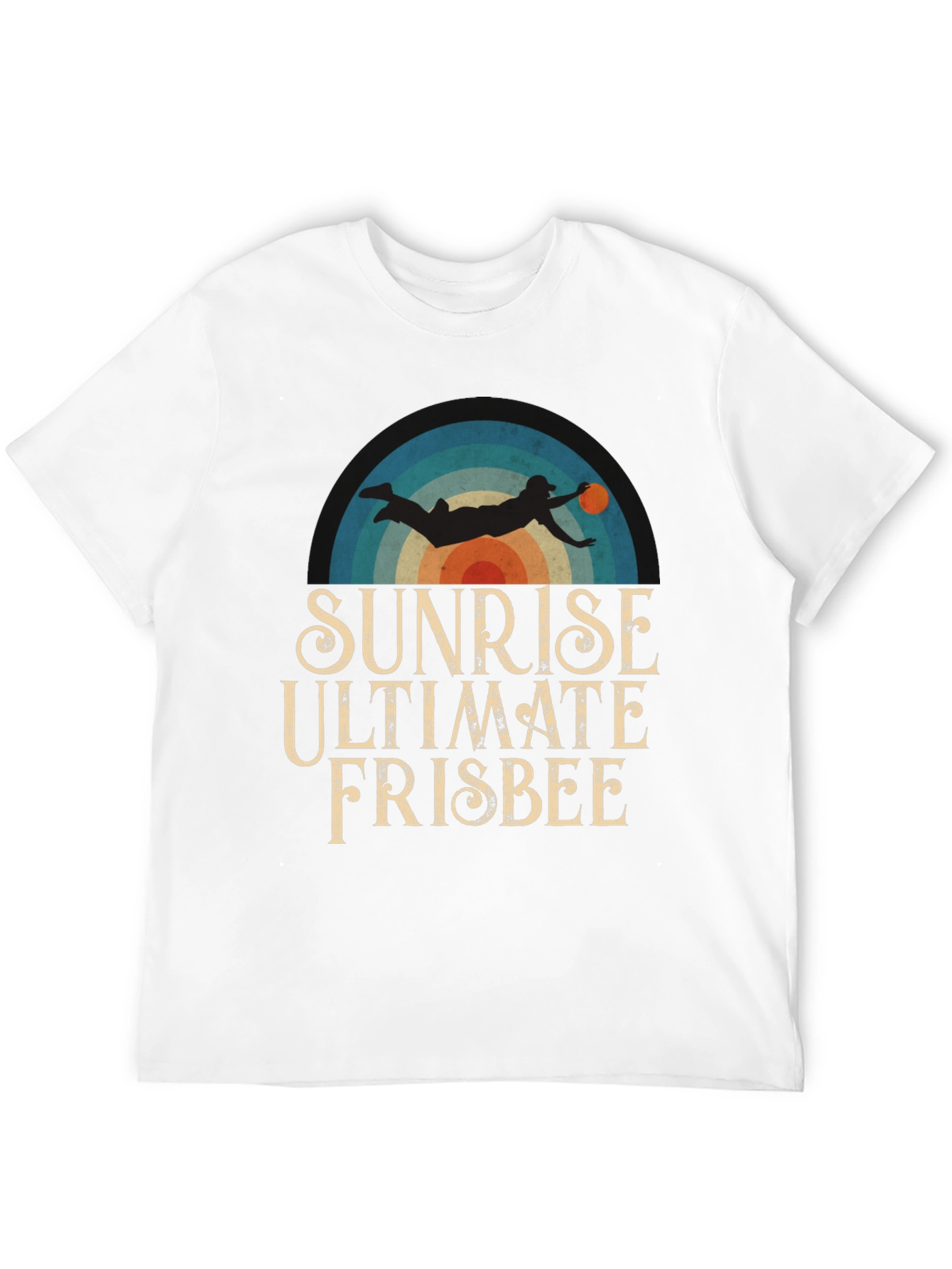 Sunrise Ultimate Frisbee Graphic T-Shirt