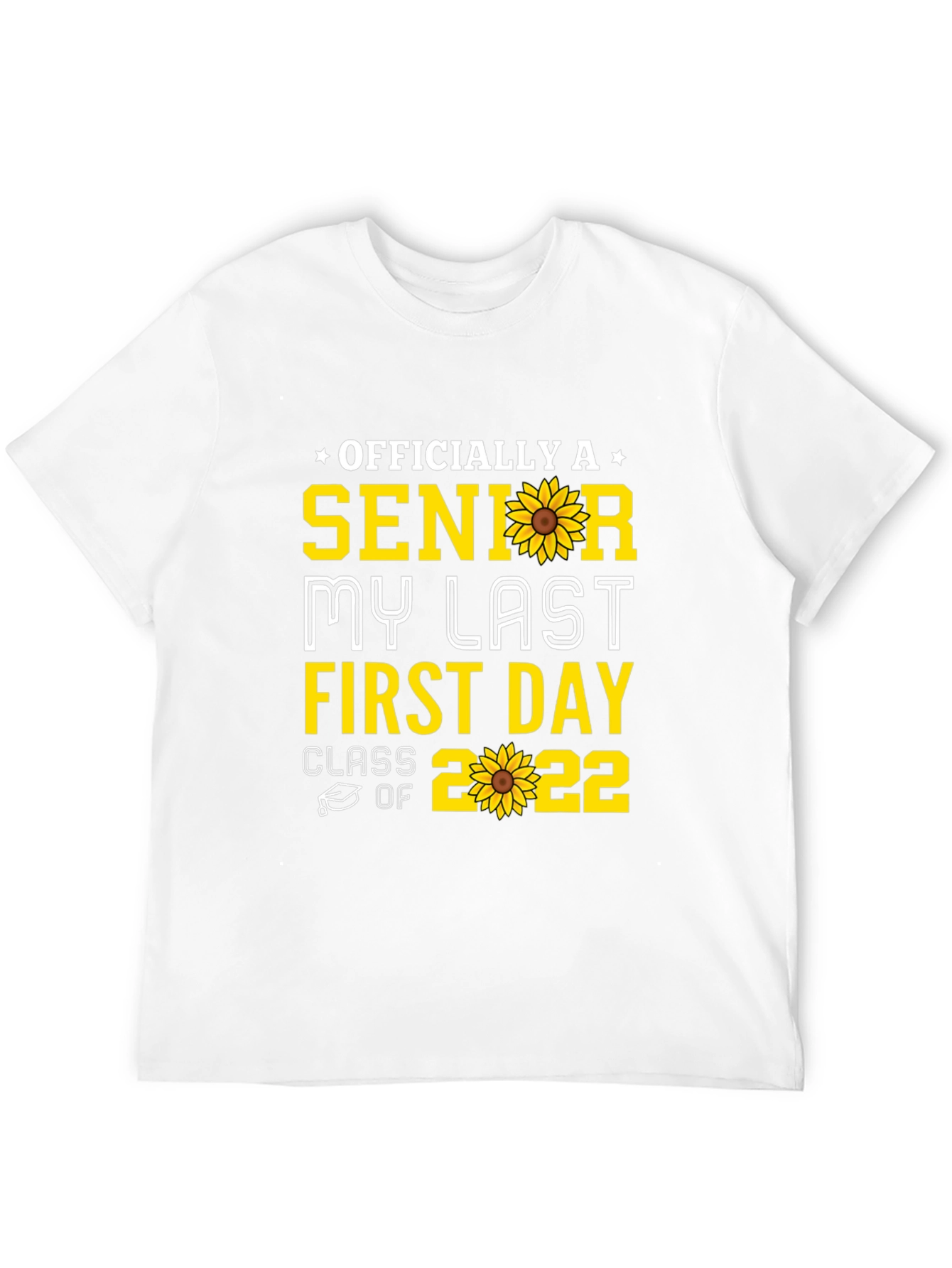 Senior Class of 2022 Sunflower T-Shirt