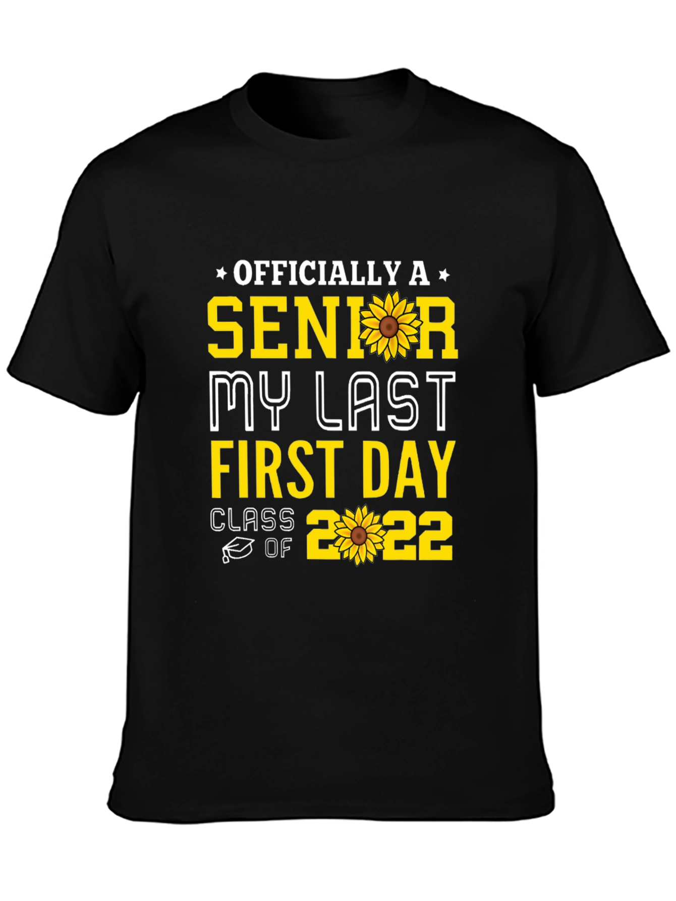 Senior Class of 2022 Sunflower T-Shirt