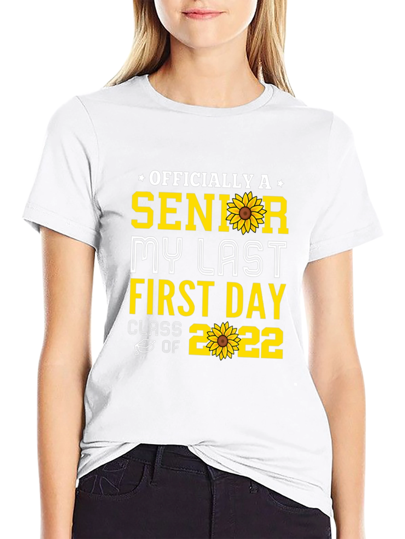 Senior Class of 2022 Sunflower T-Shirt