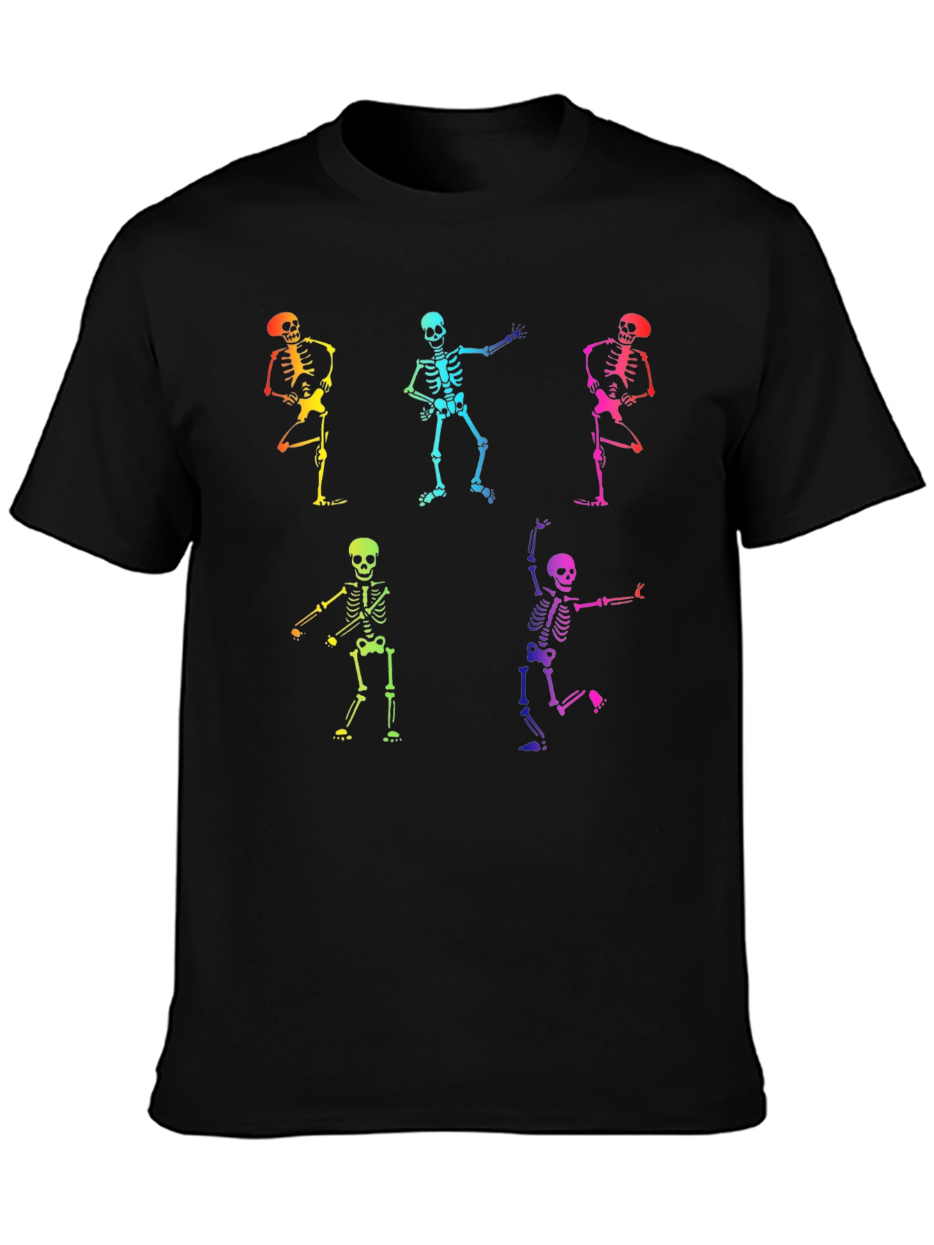 Dancing Skeletons Graphic T-Shirt