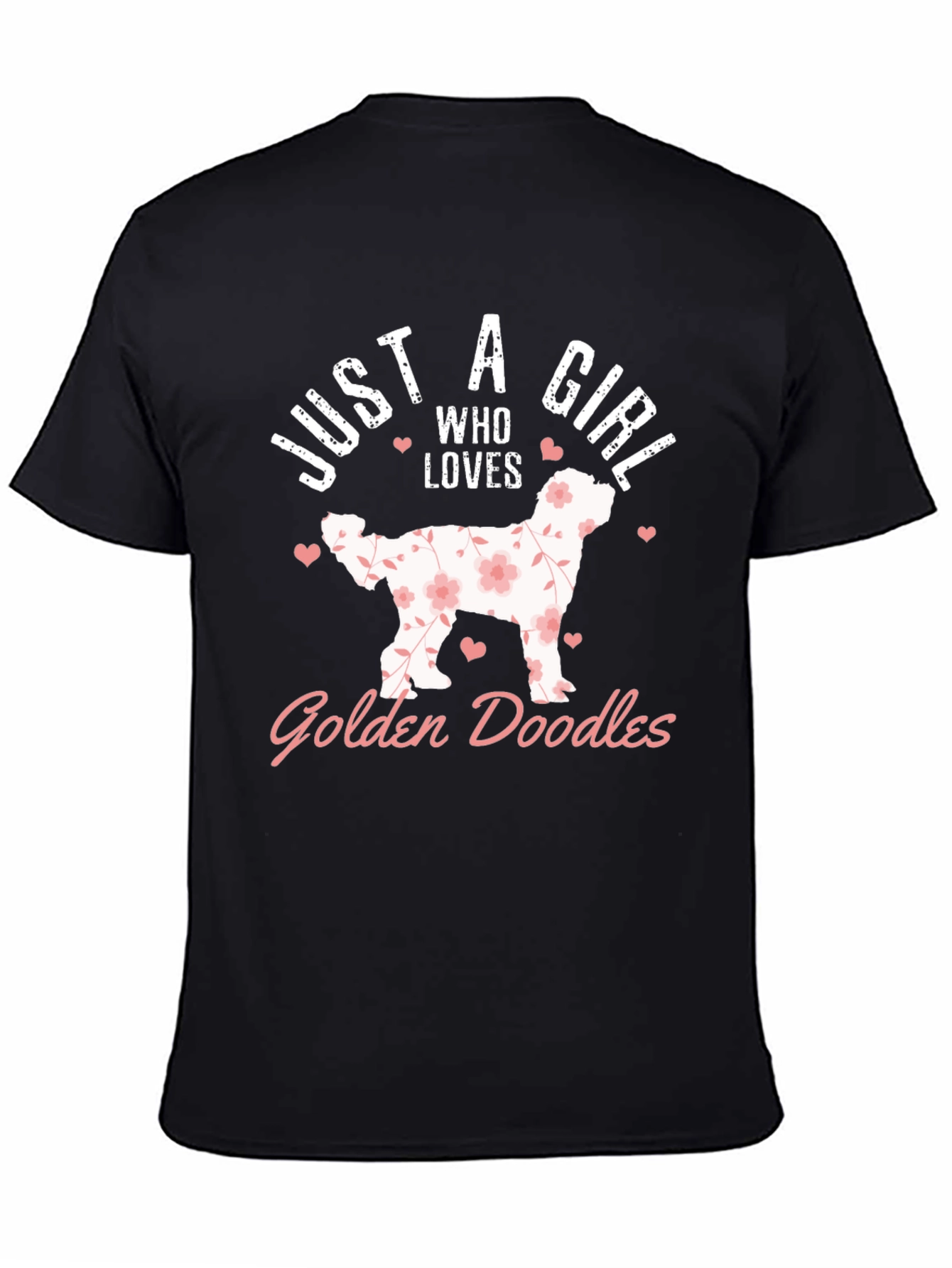 Just A Girl Who Loves Golden Doodles T-Shirt