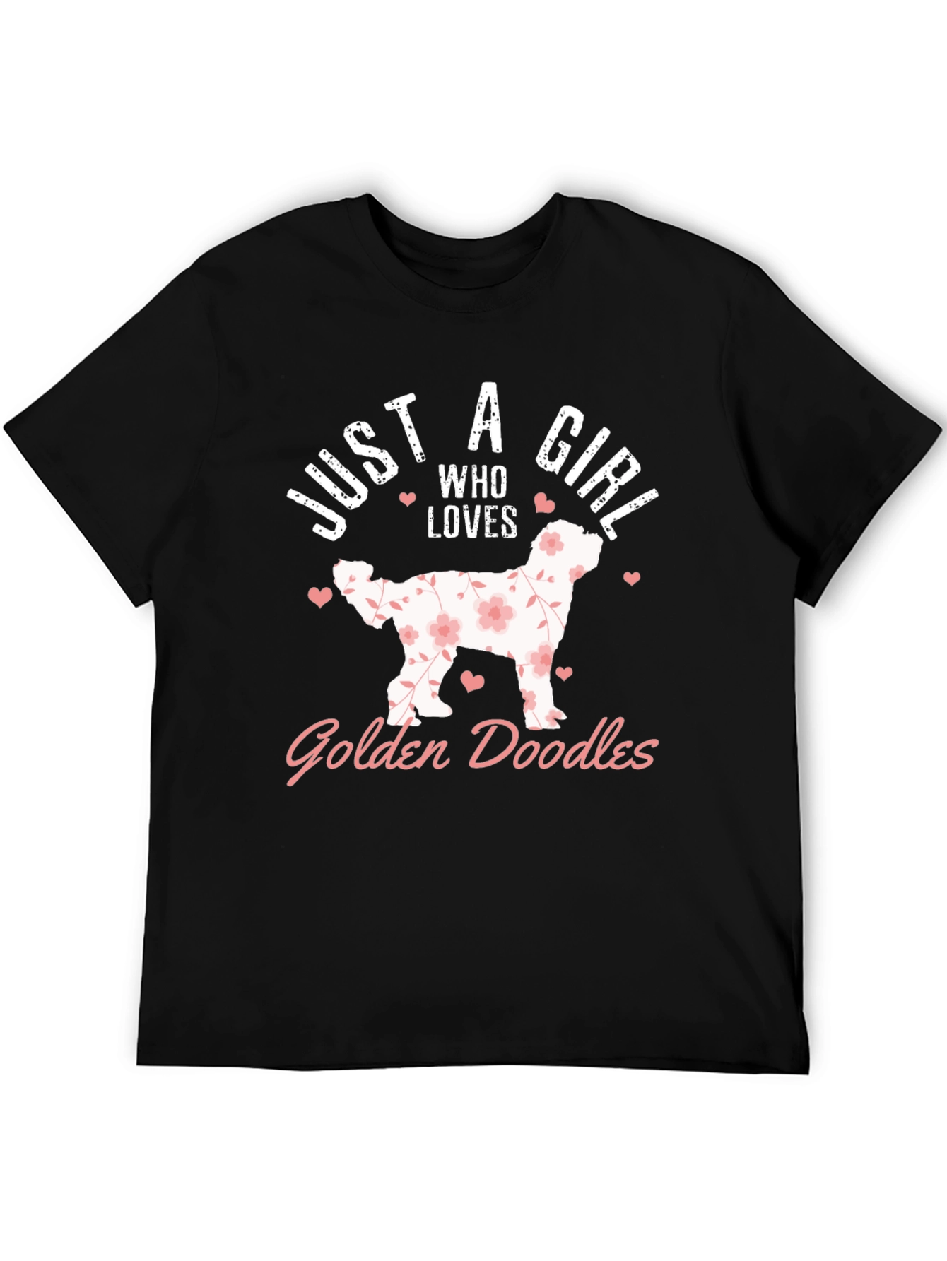 Just A Girl Who Loves Golden Doodles T-Shirt