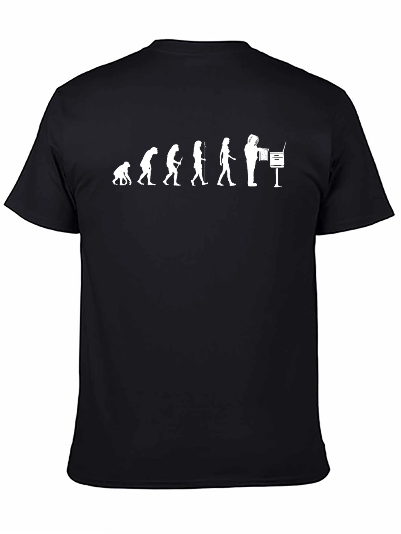 Evolution of Programmer T-Shirt - Black