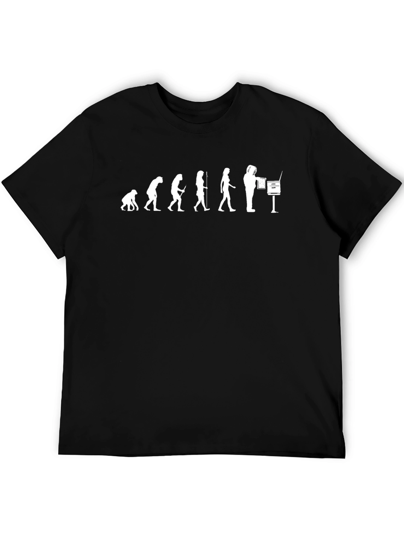 Evolution of Programmer T-Shirt - Black