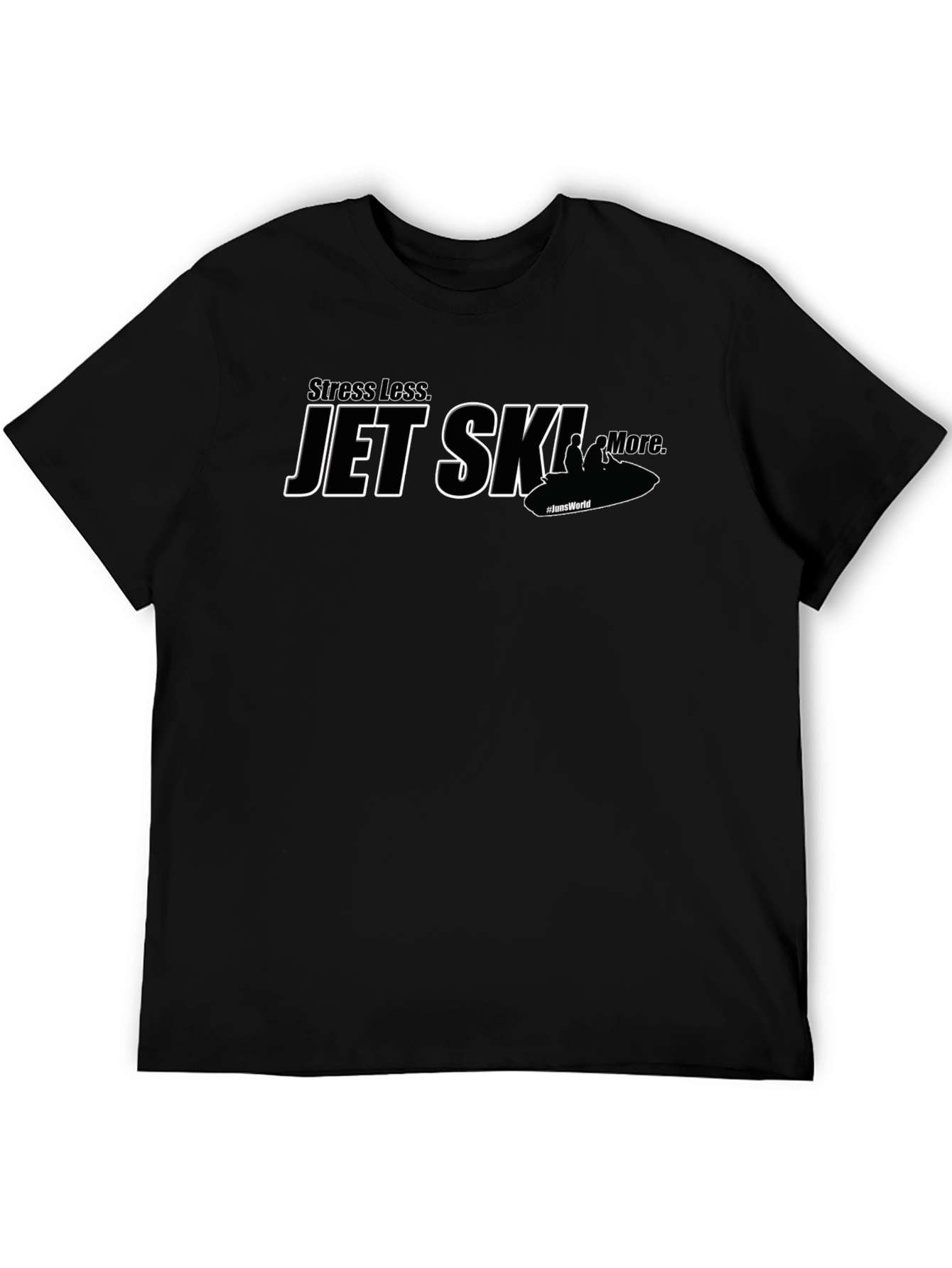 Stress Less Jet Ski More Graphic T-Shirt