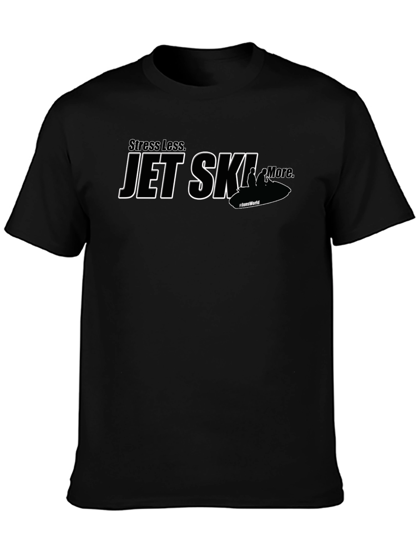 Stress Less Jet Ski More Graphic T-Shirt