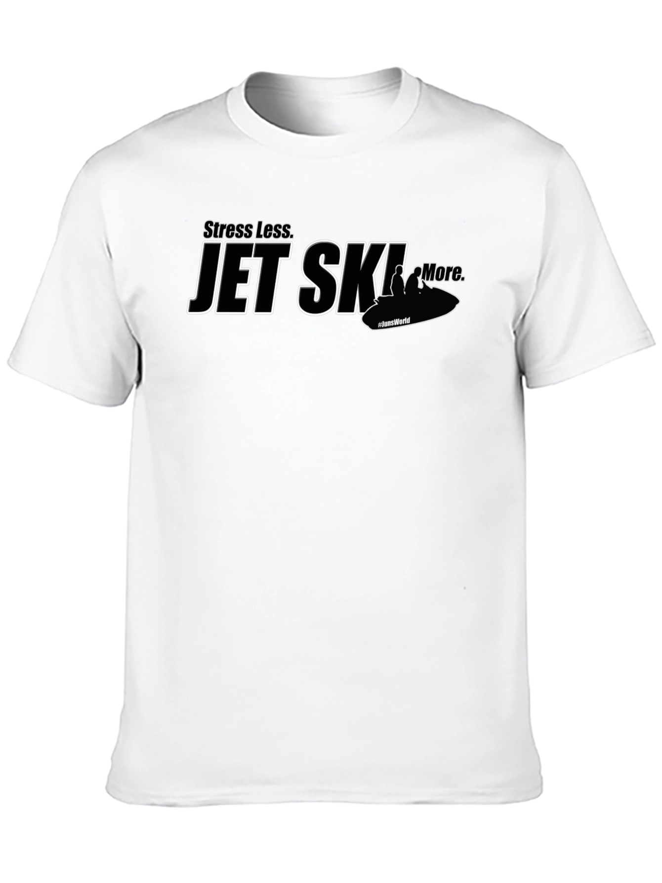 Stress Less Jet Ski More Graphic T-Shirt