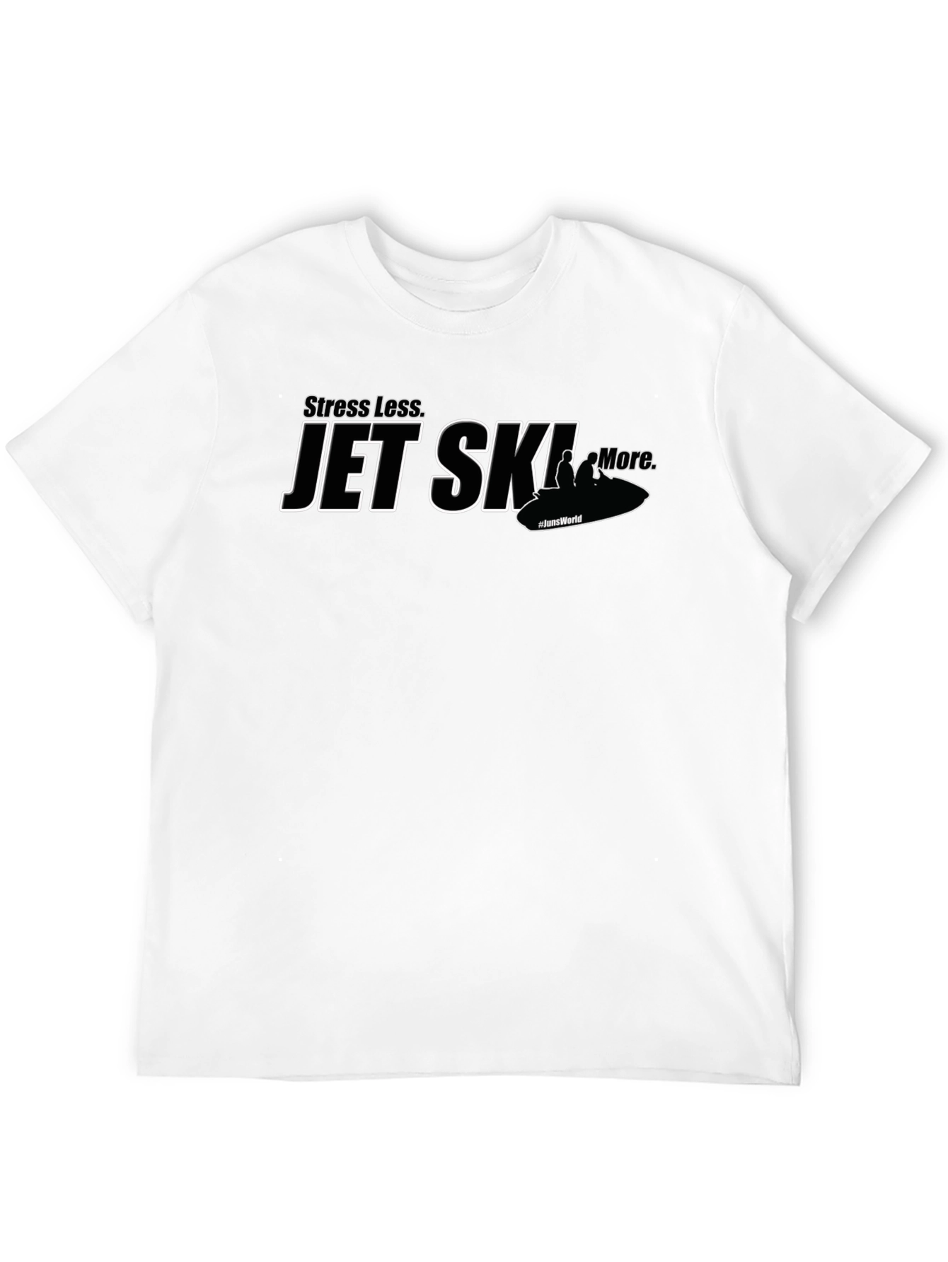 Stress Less Jet Ski More Graphic T-Shirt