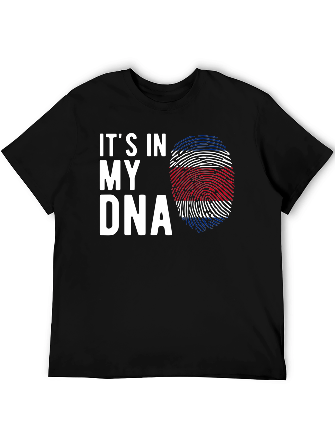 Costa Rica DNA T-Shirt -  Patriotic Pride Tee