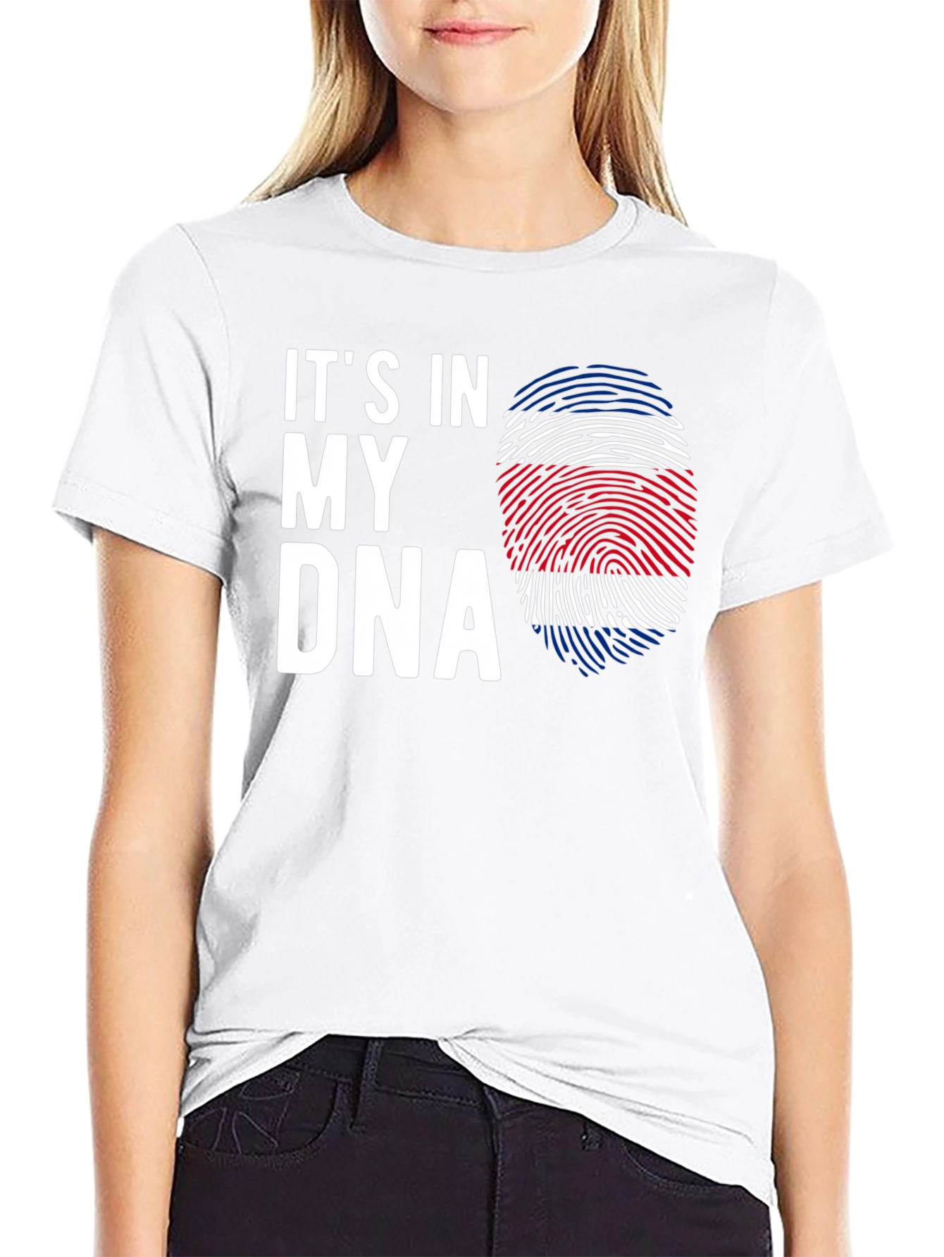 Costa Rica DNA T-Shirt -  Patriotic Pride Tee