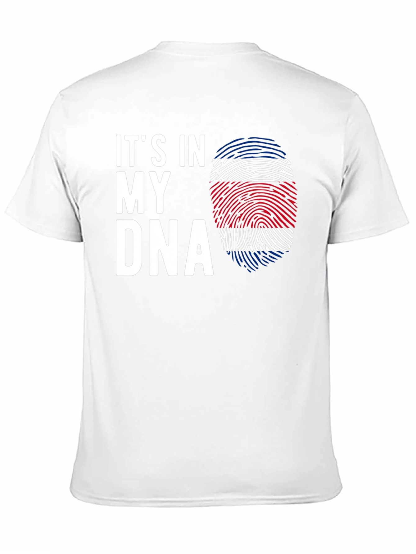 Costa Rica DNA T-Shirt -  Patriotic Pride Tee