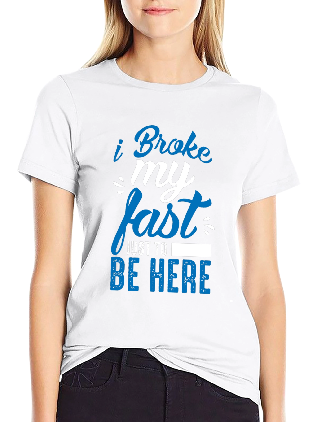 Funny I Broke My Fast T-Shirt