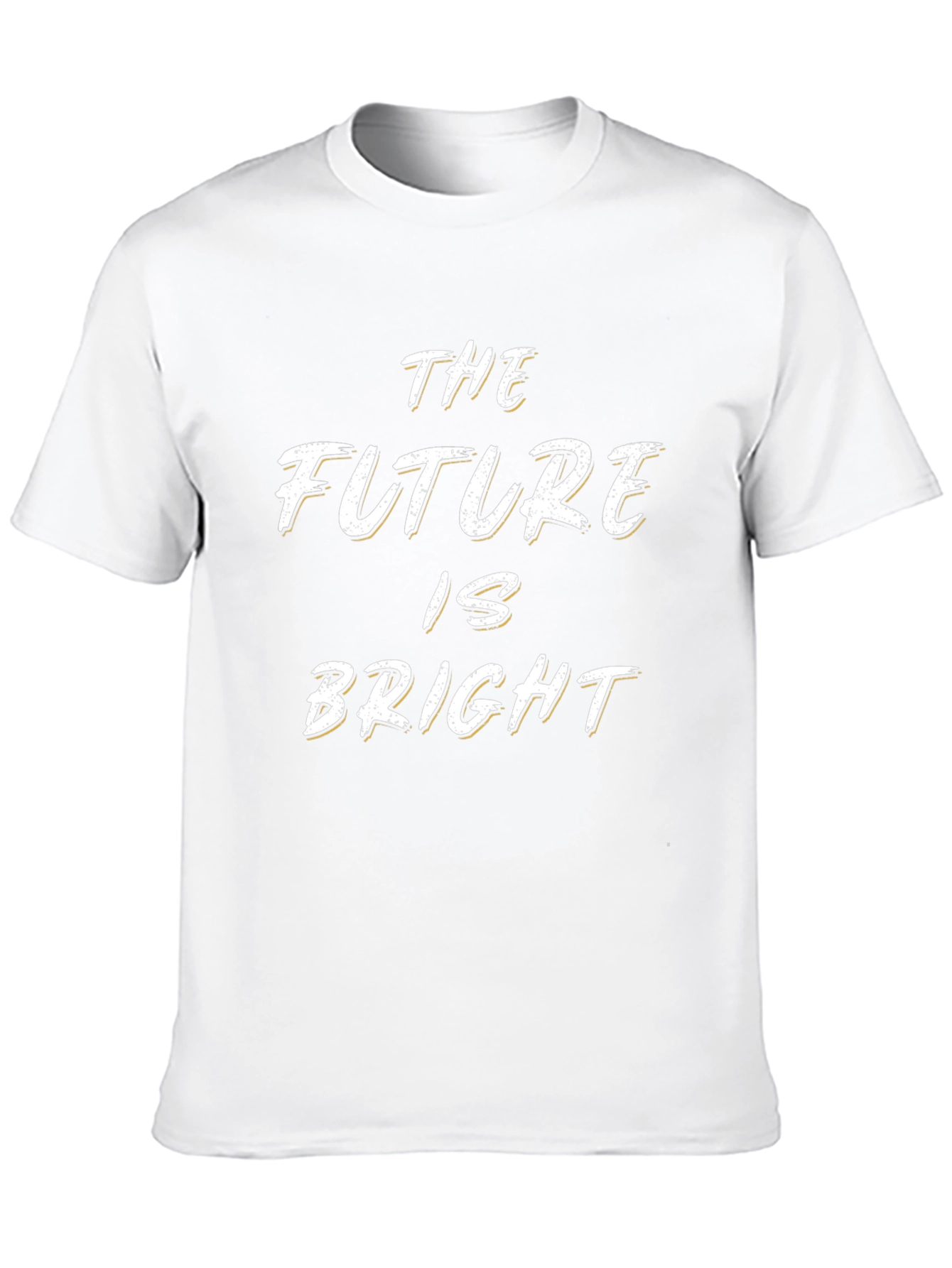 The Future is Bright Black Graphic Tee