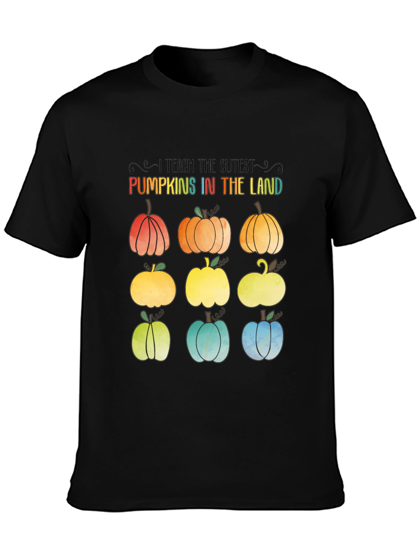 Cute Pumpkin Teacher T-Shirt
