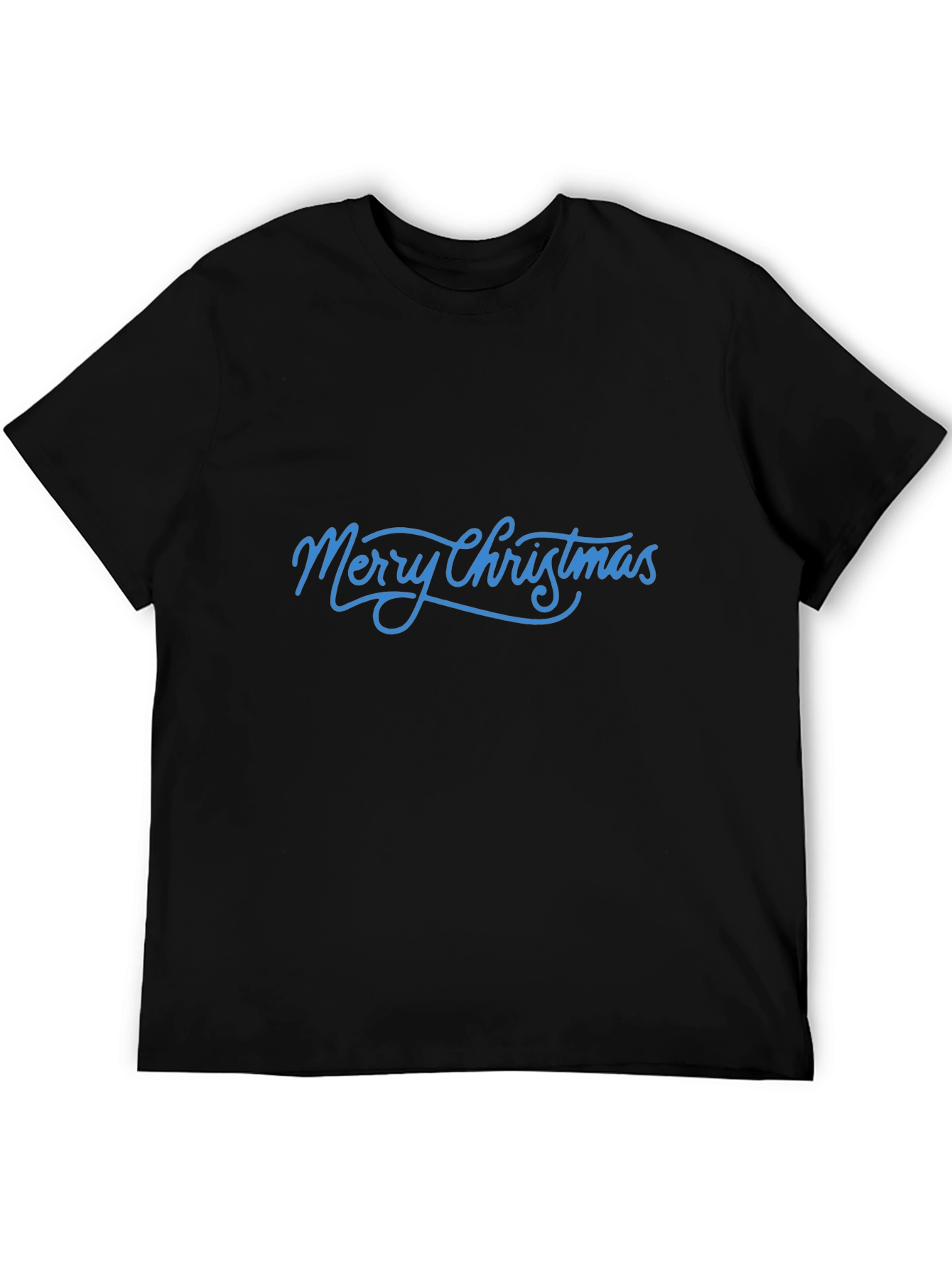 Merry Christmas Black Tee