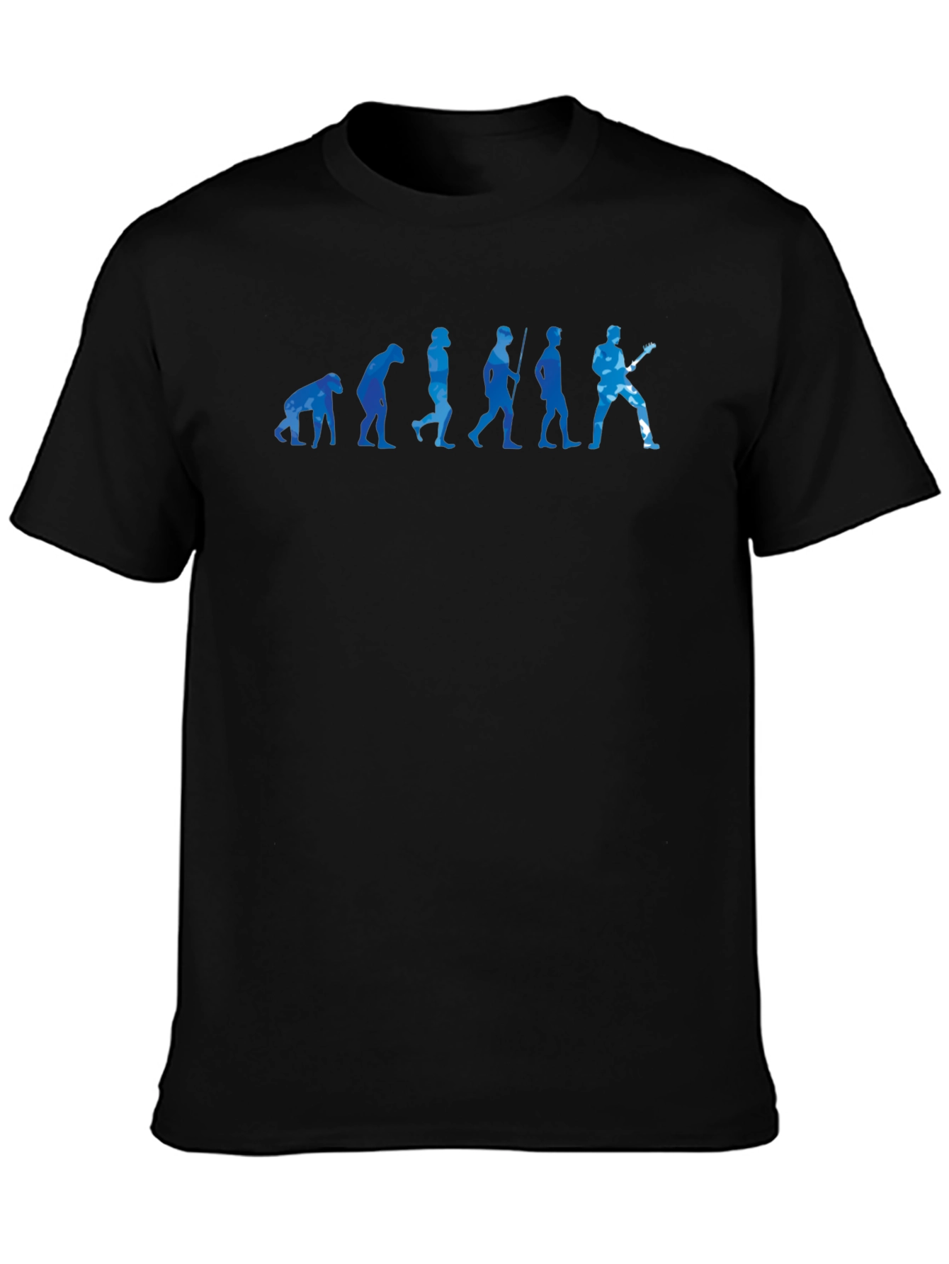 Evolution of Rock Black T-Shirt
