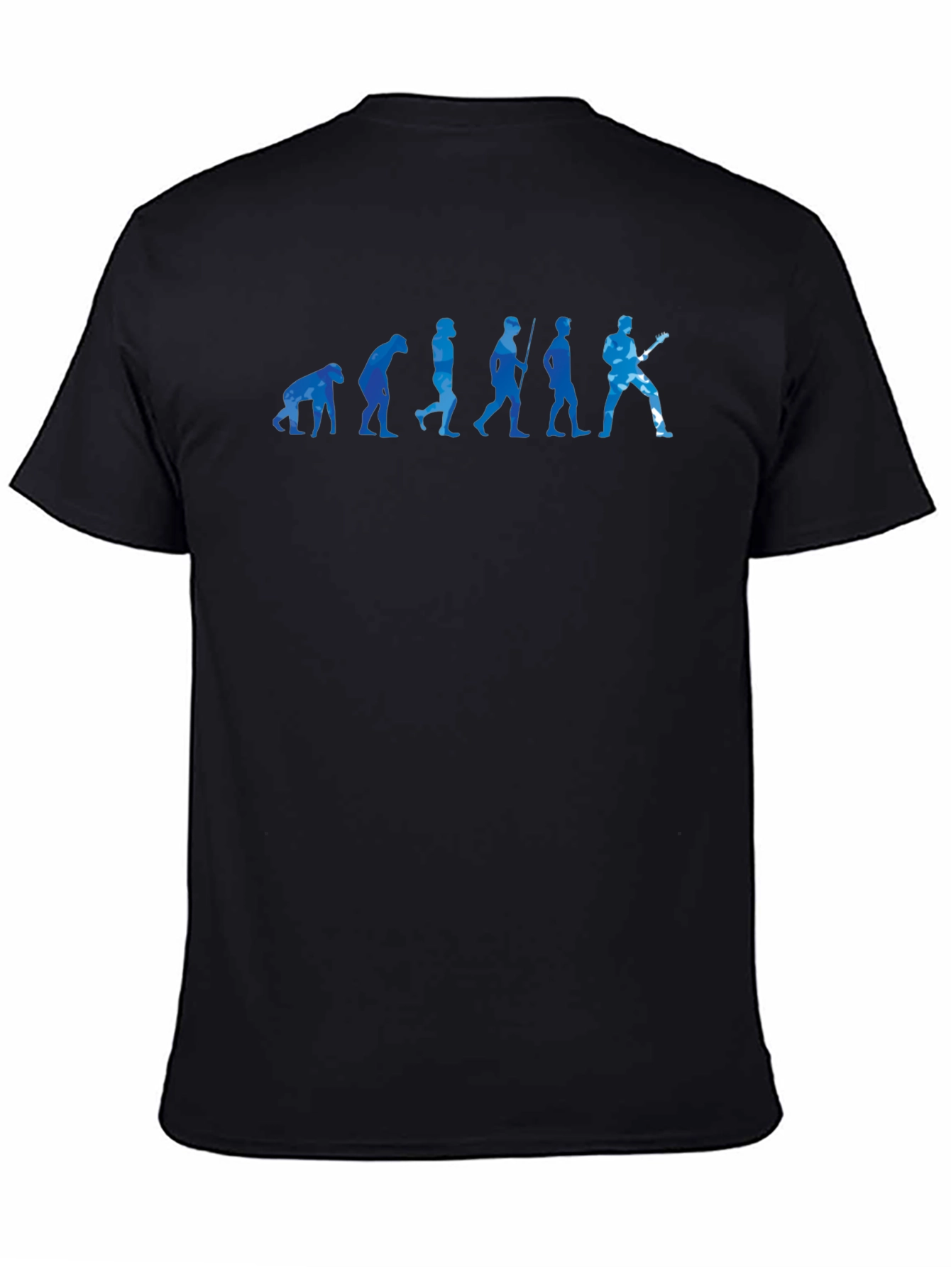 Evolution of Rock Black T-Shirt