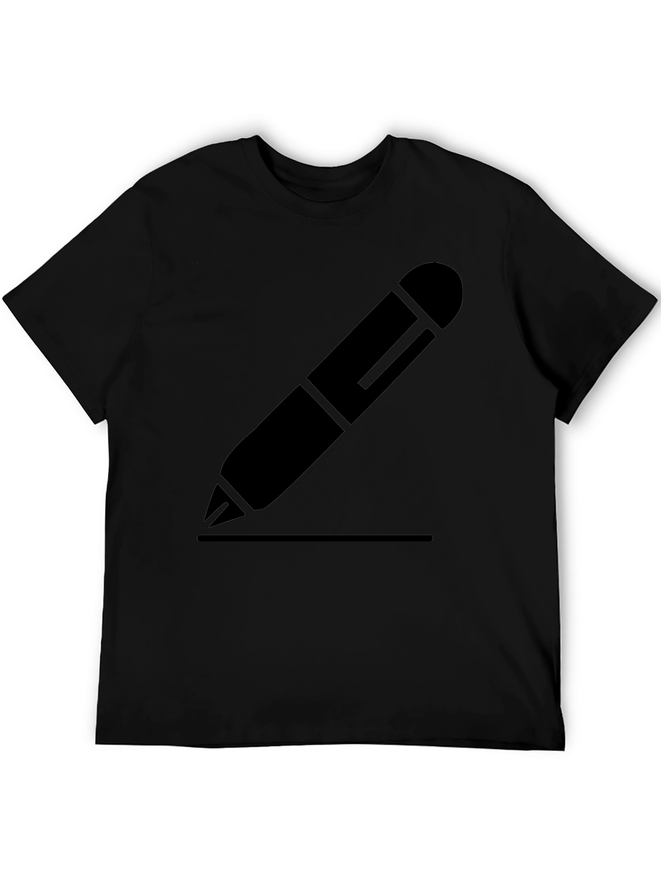 Black Pencil Graphic Tee
