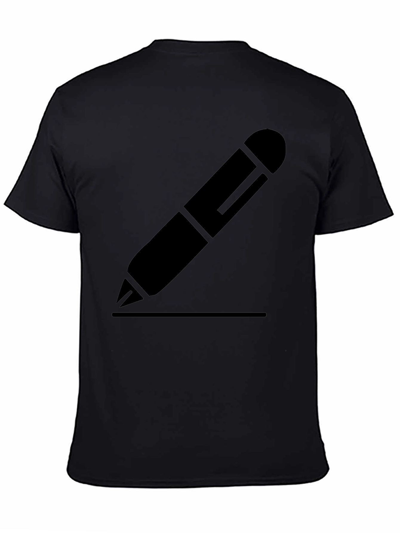 Black Pencil Graphic Tee