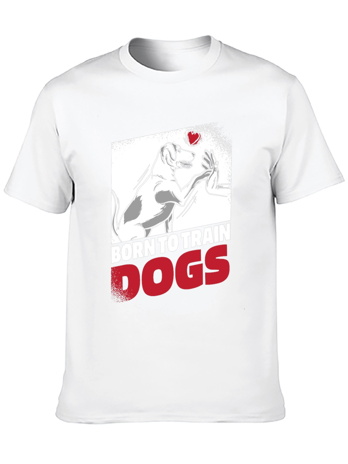Born to Train Dogs Graphic Tee