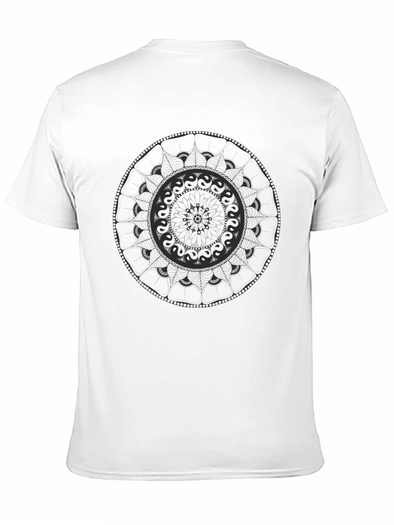 Mandala Graphic Black T-Shirt