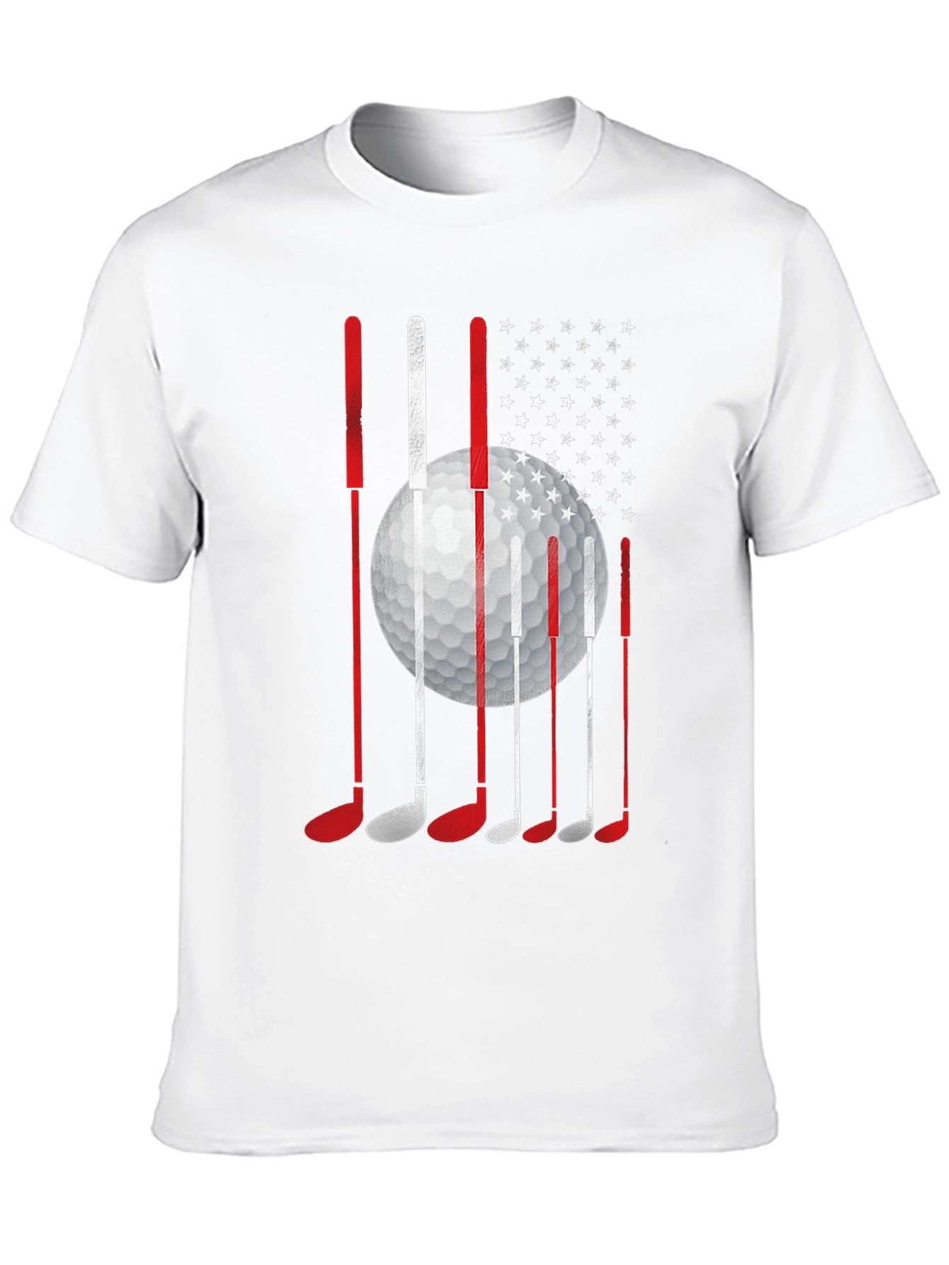 Golf USA Flag Graphic Tee