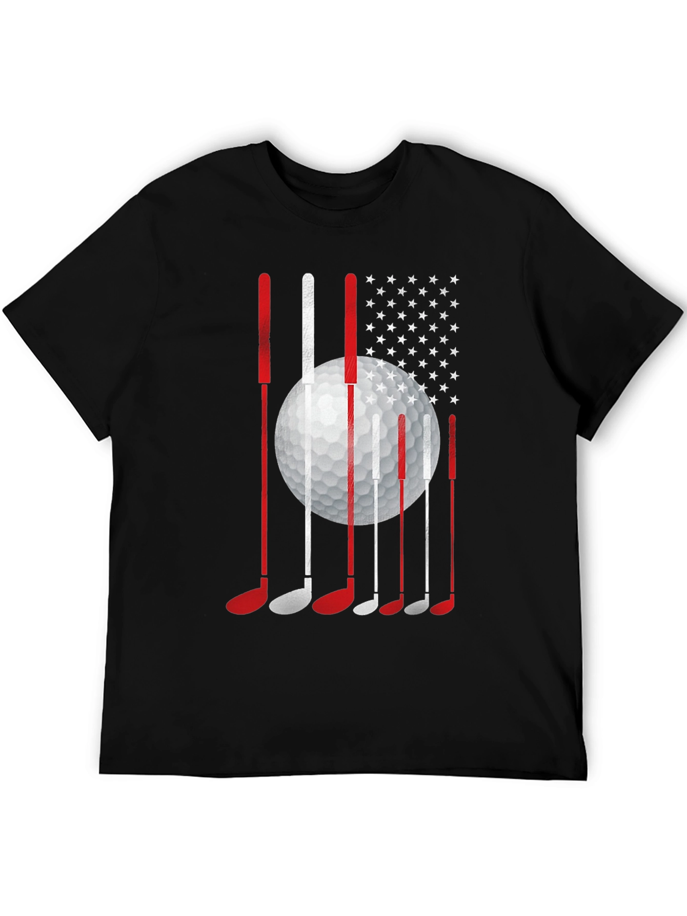 Golf USA Flag Graphic Tee
