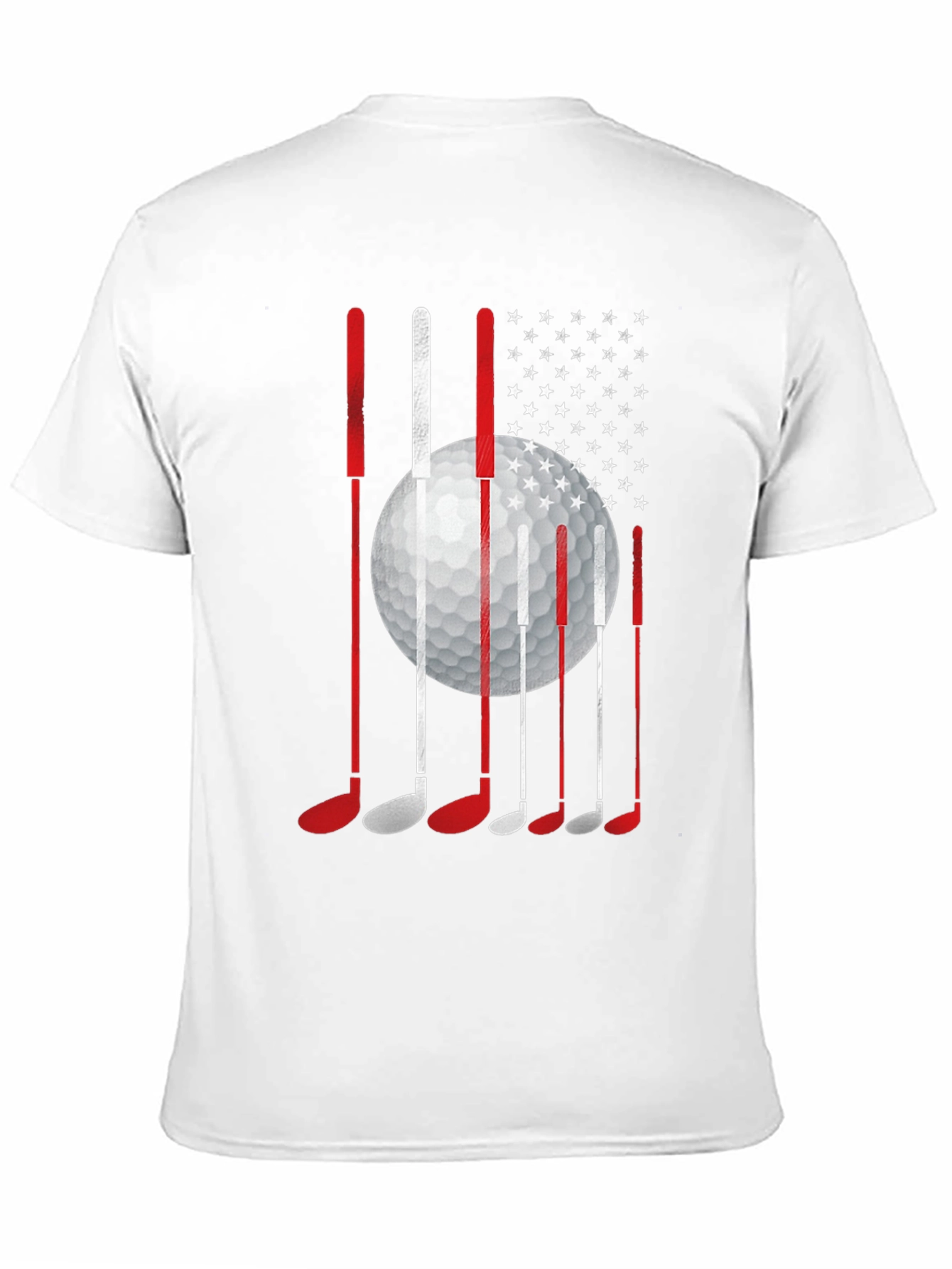 Golf USA Flag Graphic Tee