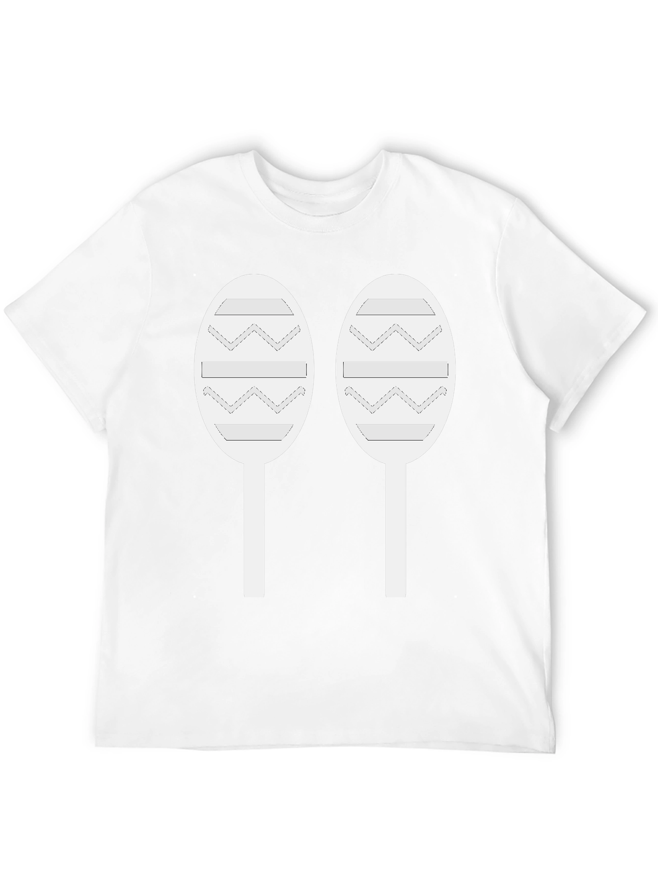Maraca Graphic Tee - Black Cotton T-Shirt