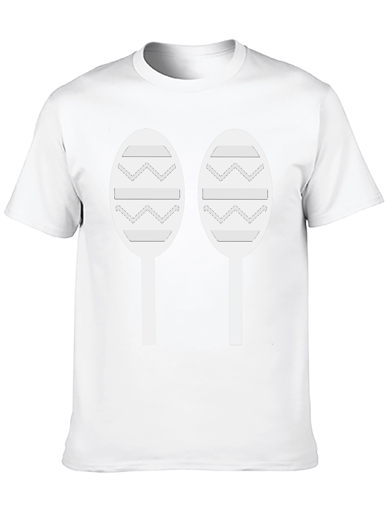 Maraca Graphic Tee - Black Cotton T-Shirt