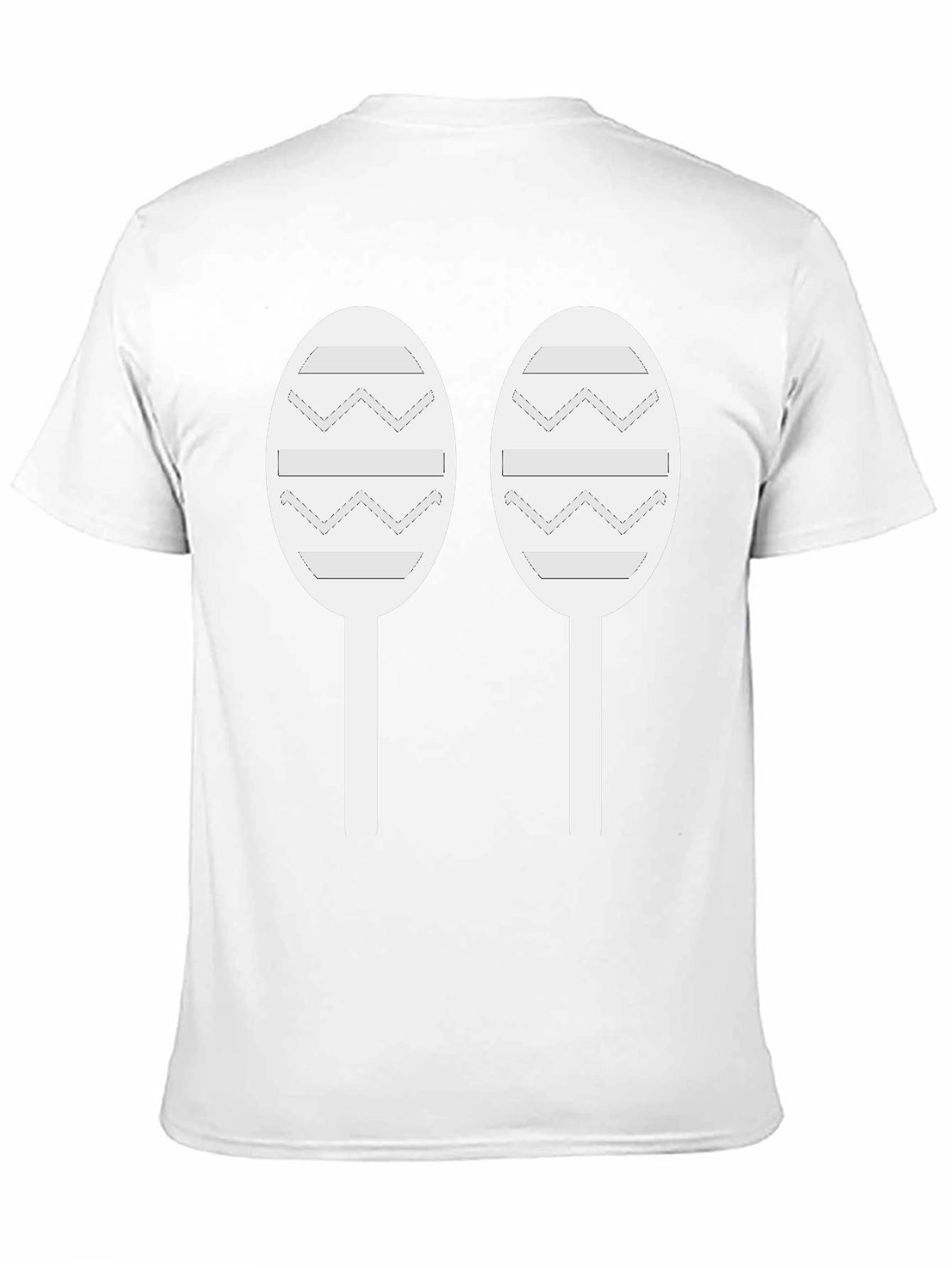 Maraca Graphic Tee - Black Cotton T-Shirt