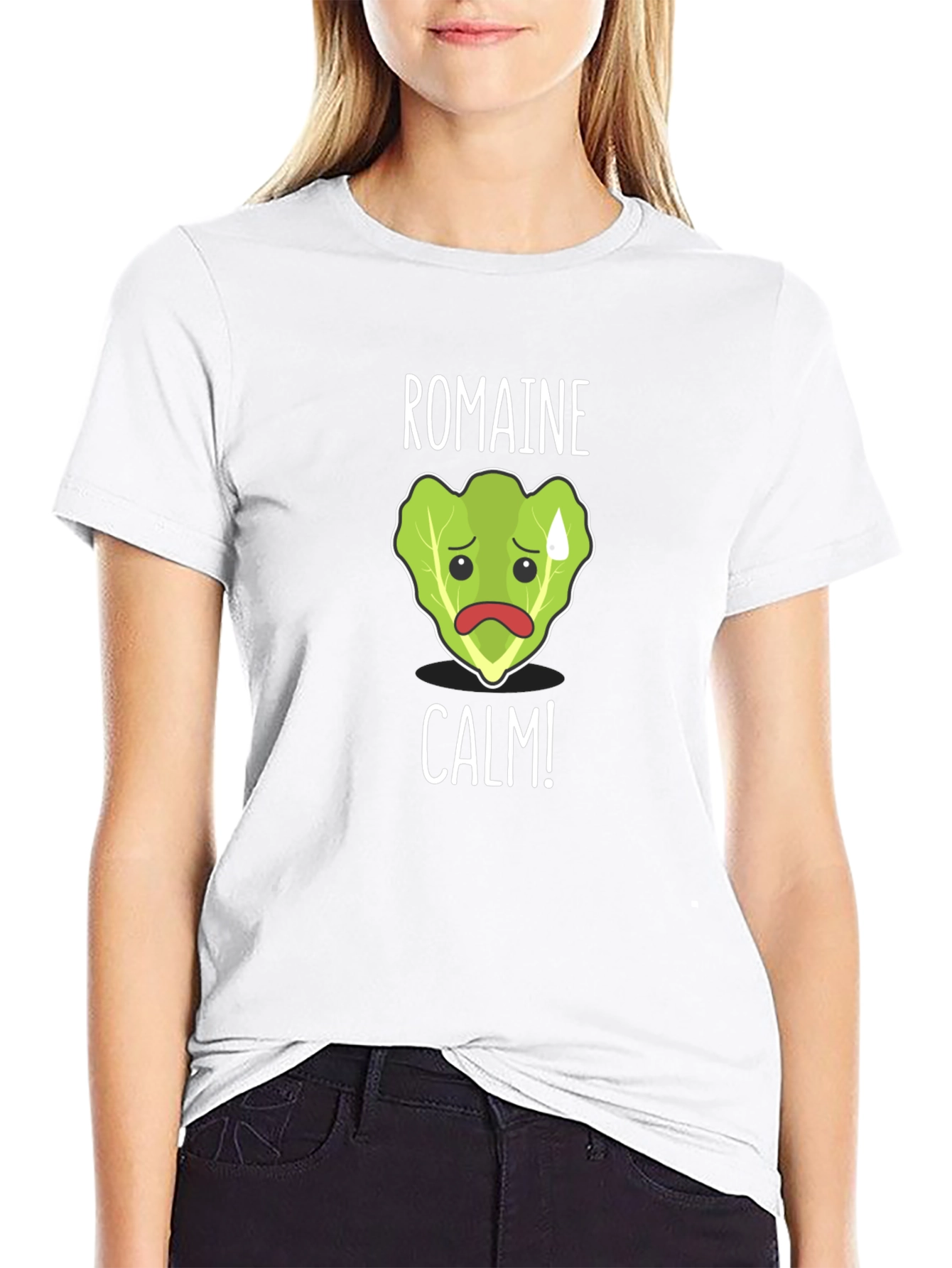 Romaine Calm T-Shirt - Funny Foodie Tee