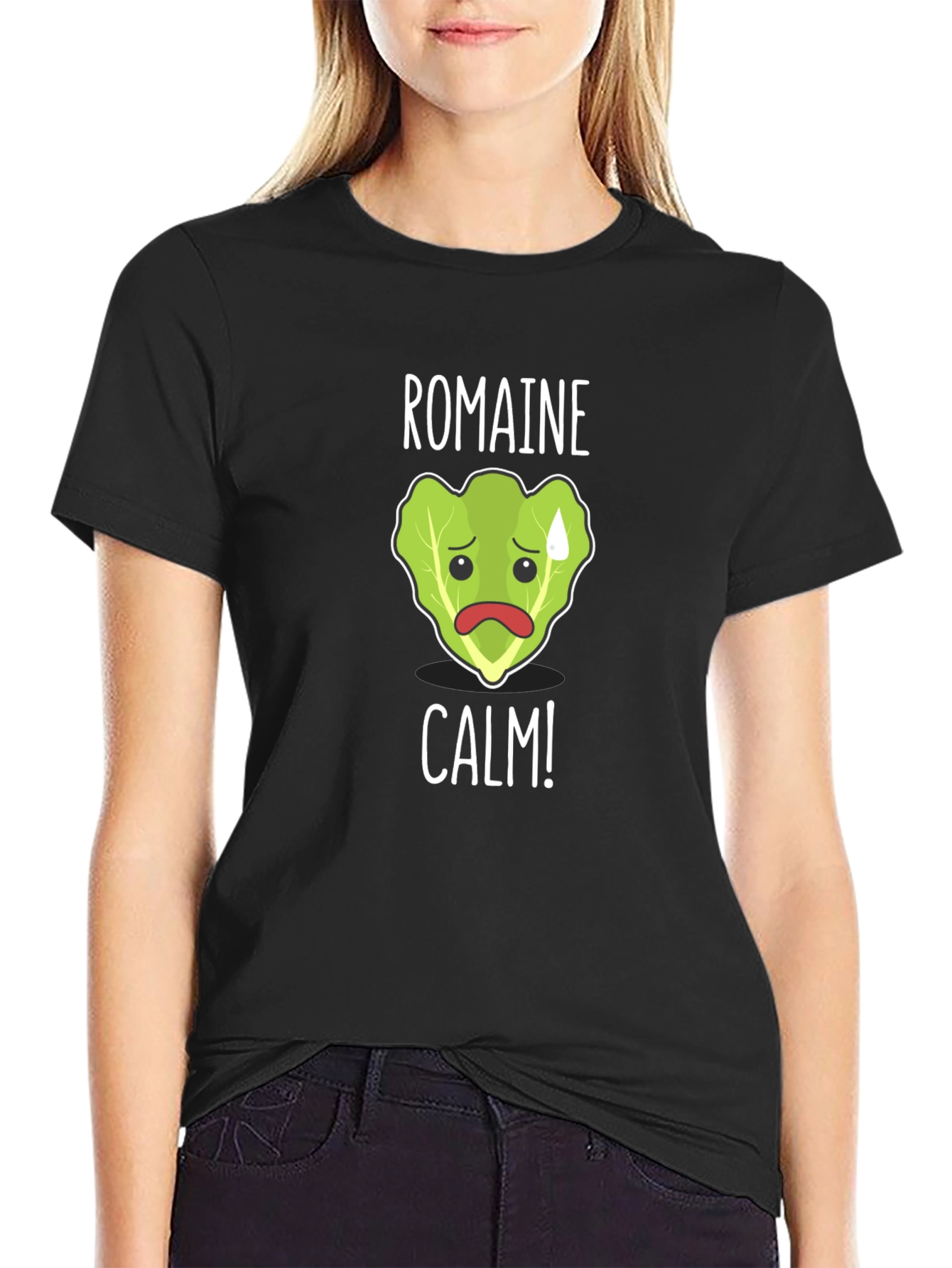 Romaine Calm T-Shirt - Funny Foodie Tee