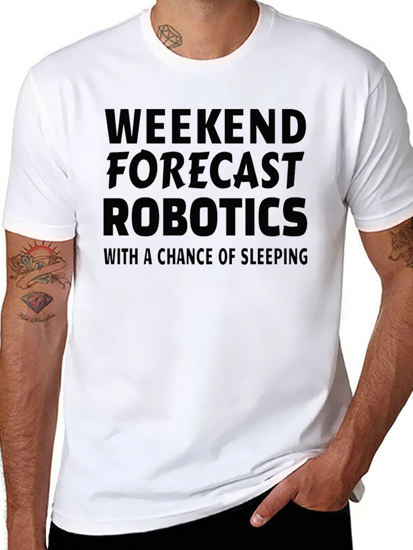 Weekend Robotics Forecast T-Shirt
