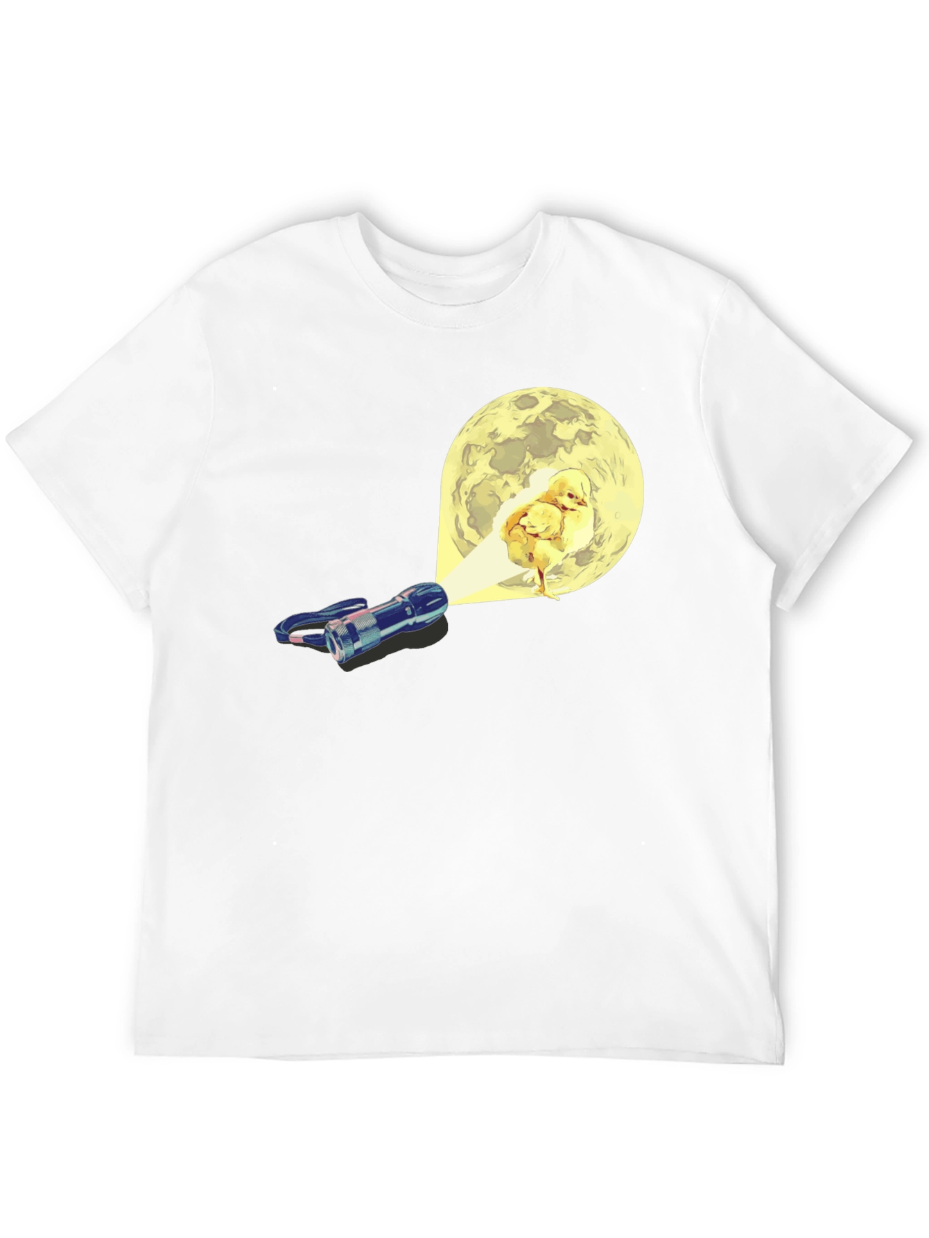 Funny Chick Moon T-Shirt