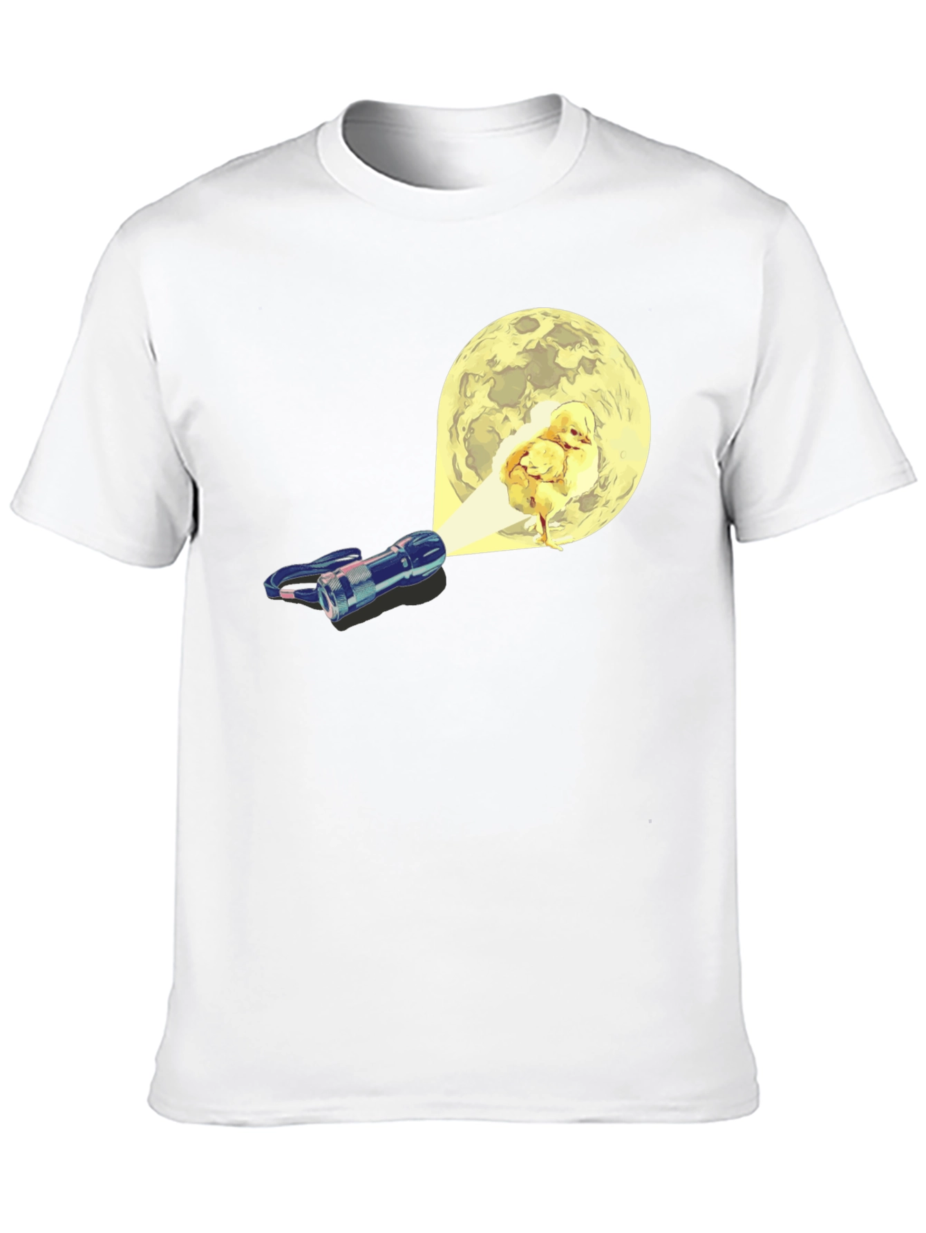 Funny Chick Moon T-Shirt