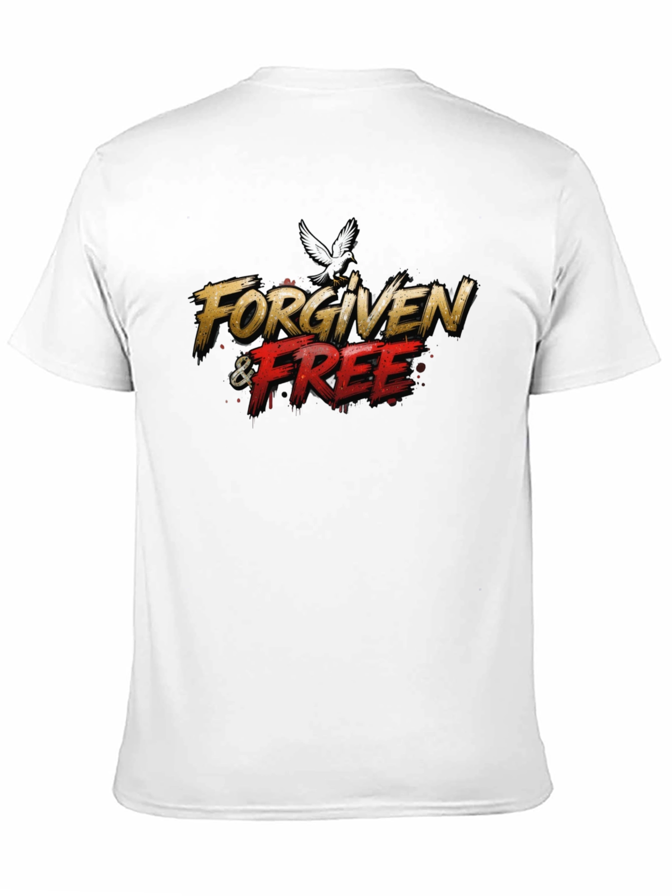 Forgiven & Free Graphic Tee - Black