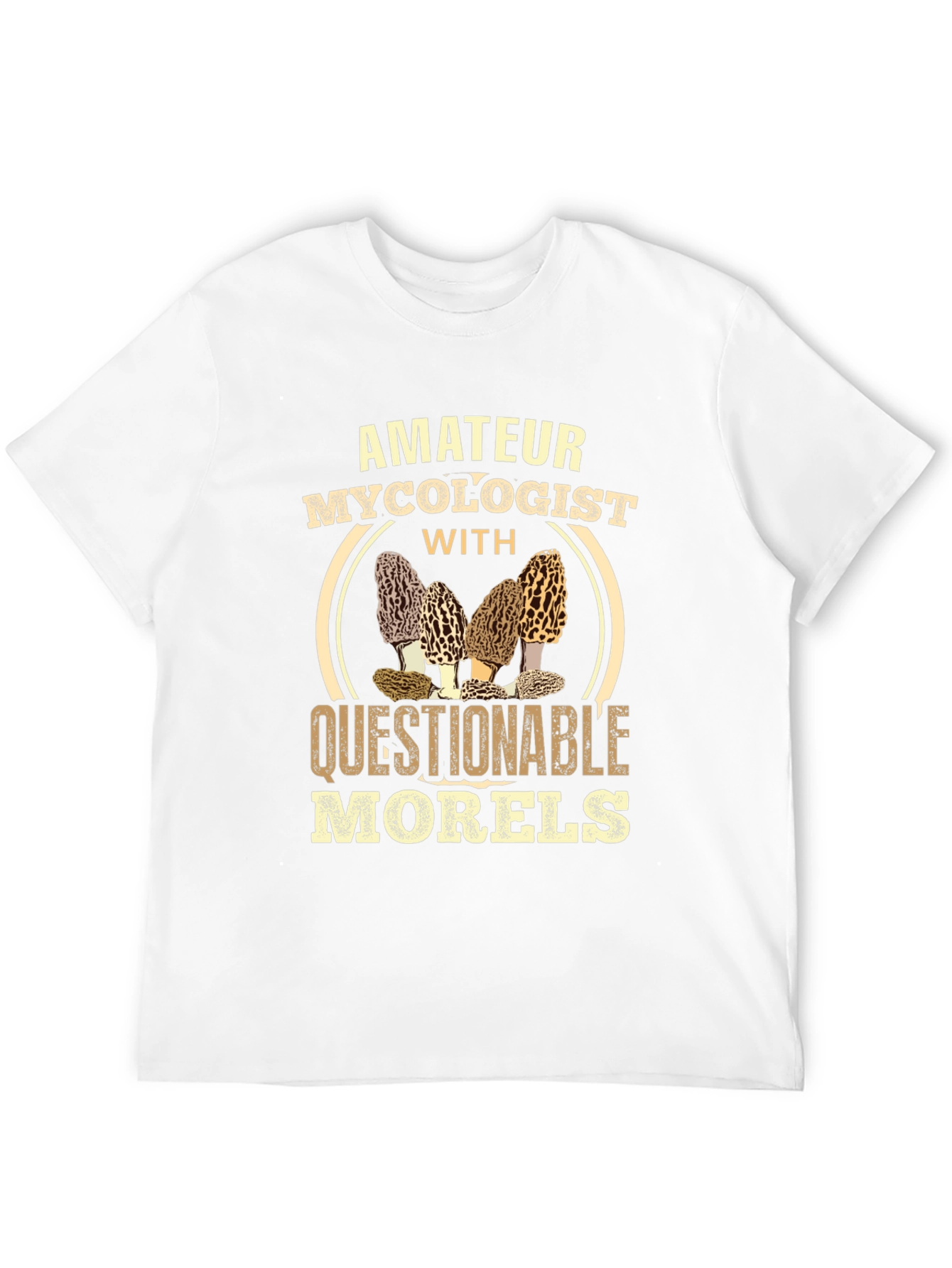 Amateur Mycologist Morels Graphic Tee