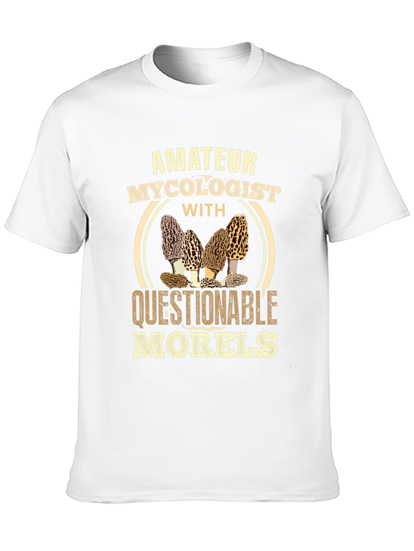 Amateur Mycologist Morels Graphic Tee