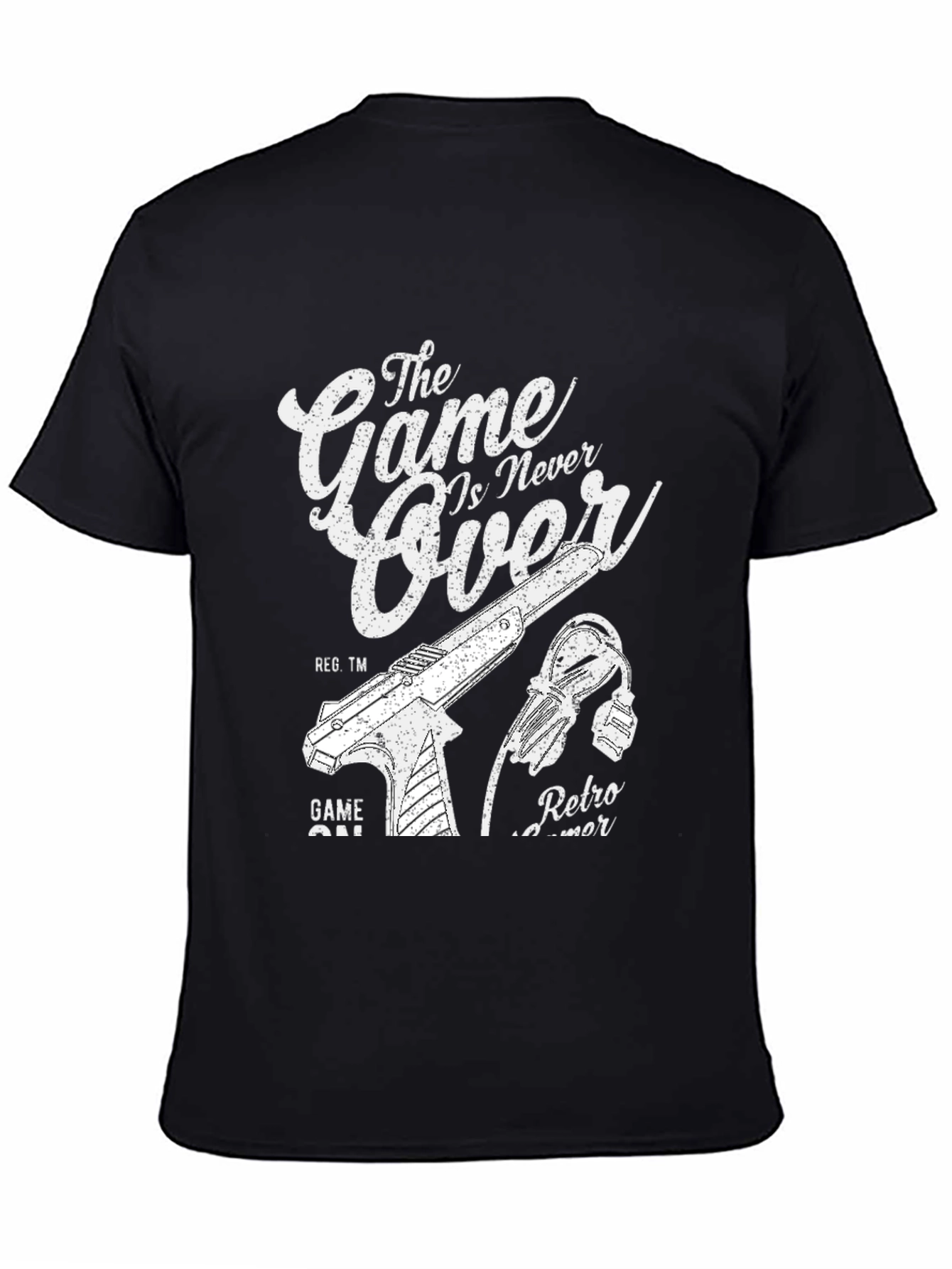Retro Gamer T-Shirt - The Game Is Never Over