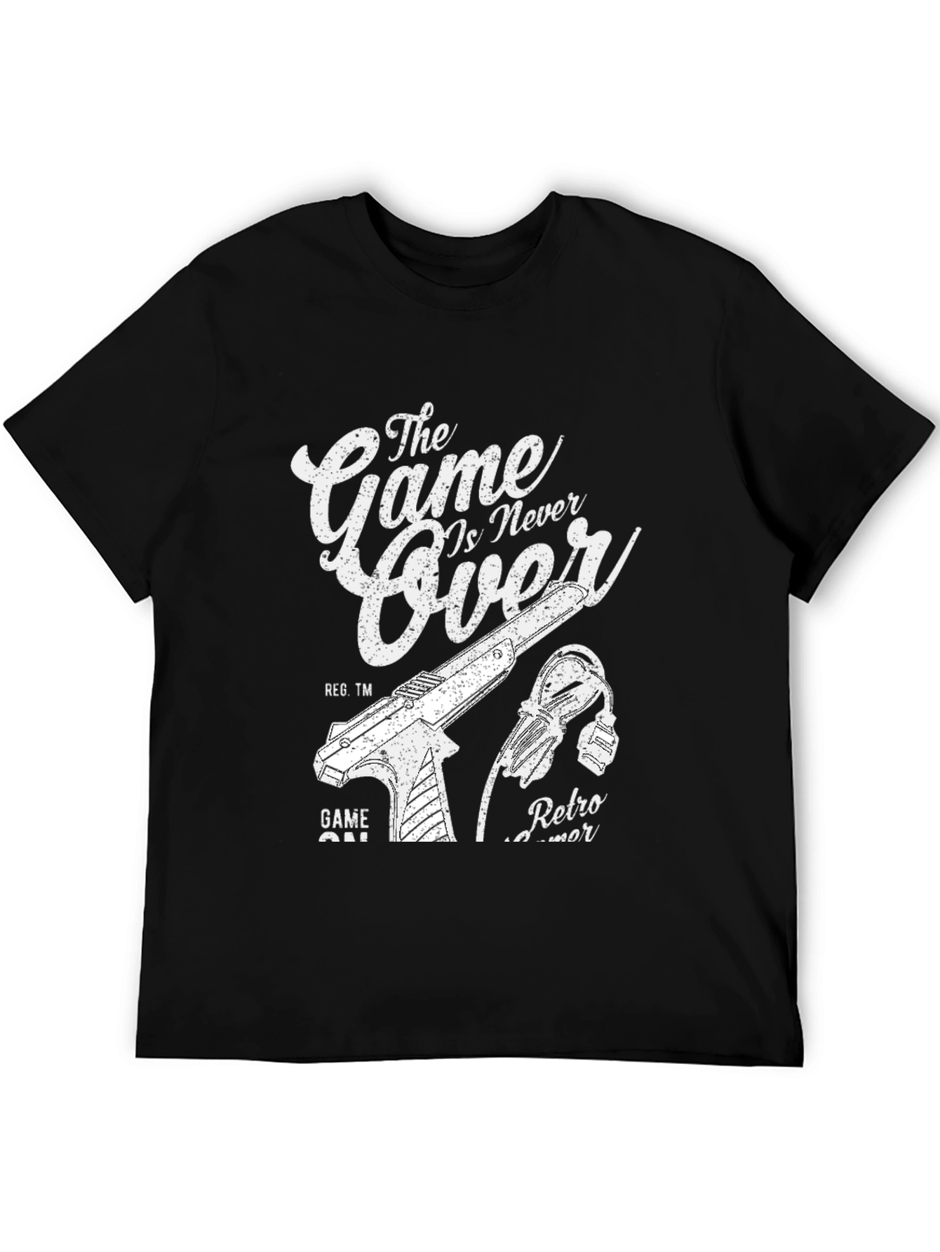 Retro Gamer T-Shirt - The Game Is Never Over